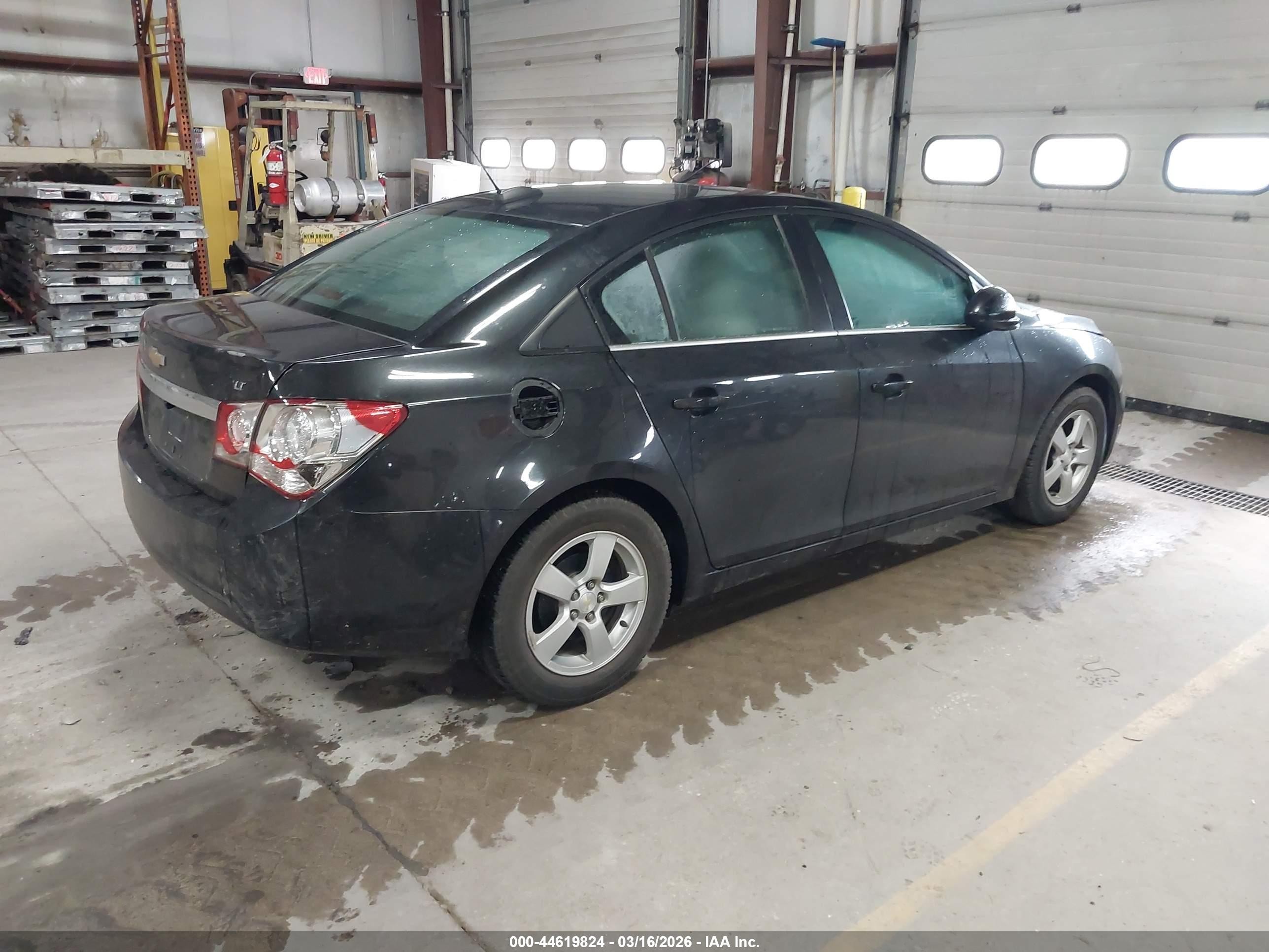 2015 Chevrolet Cruze 1lt Auto Black vin: 1G1PC5SB5F7153290