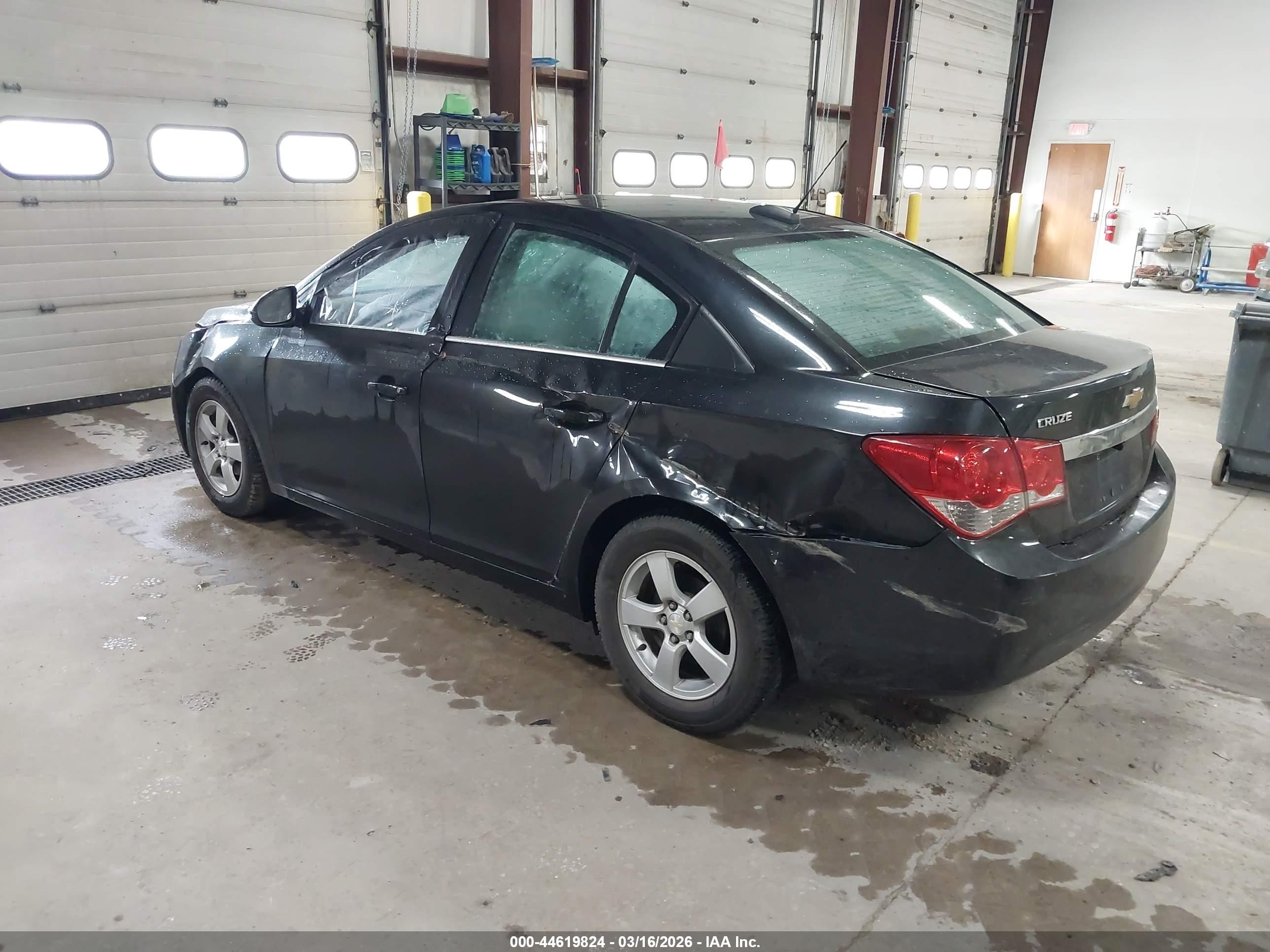 2015 Chevrolet Cruze 1lt Auto Black vin: 1G1PC5SB5F7153290