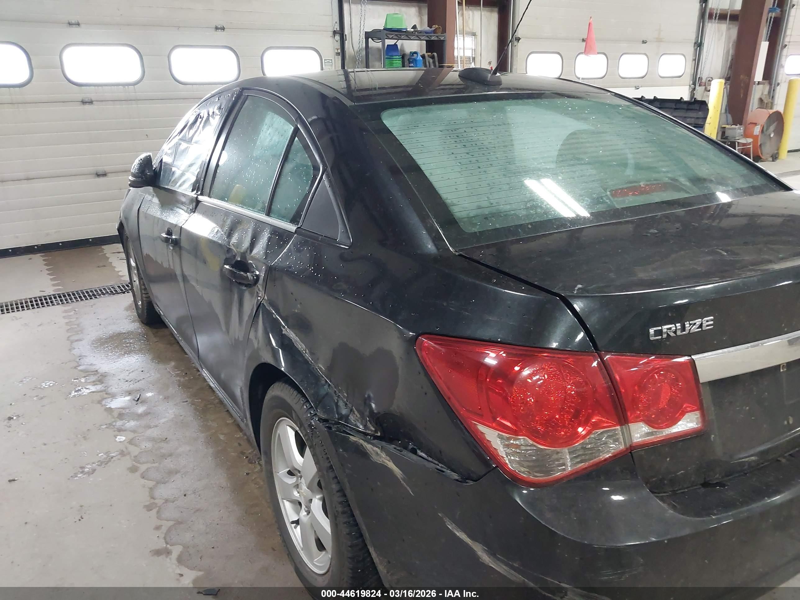 2015 Chevrolet Cruze 1lt Auto Black vin: 1G1PC5SB5F7153290