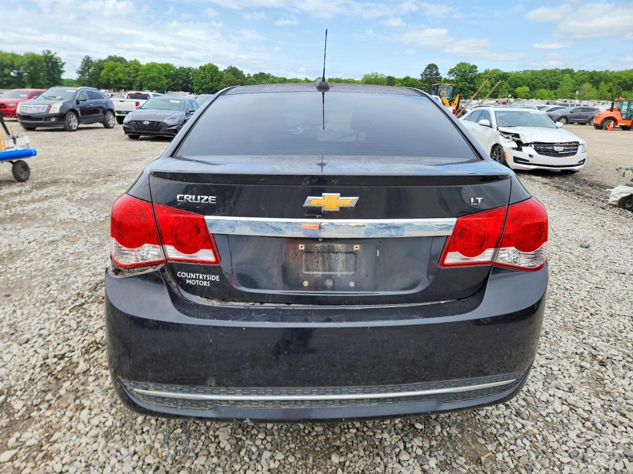 2015 Chevrolet Cruze Lt Black vin: 1G1PC5SB5F7156612