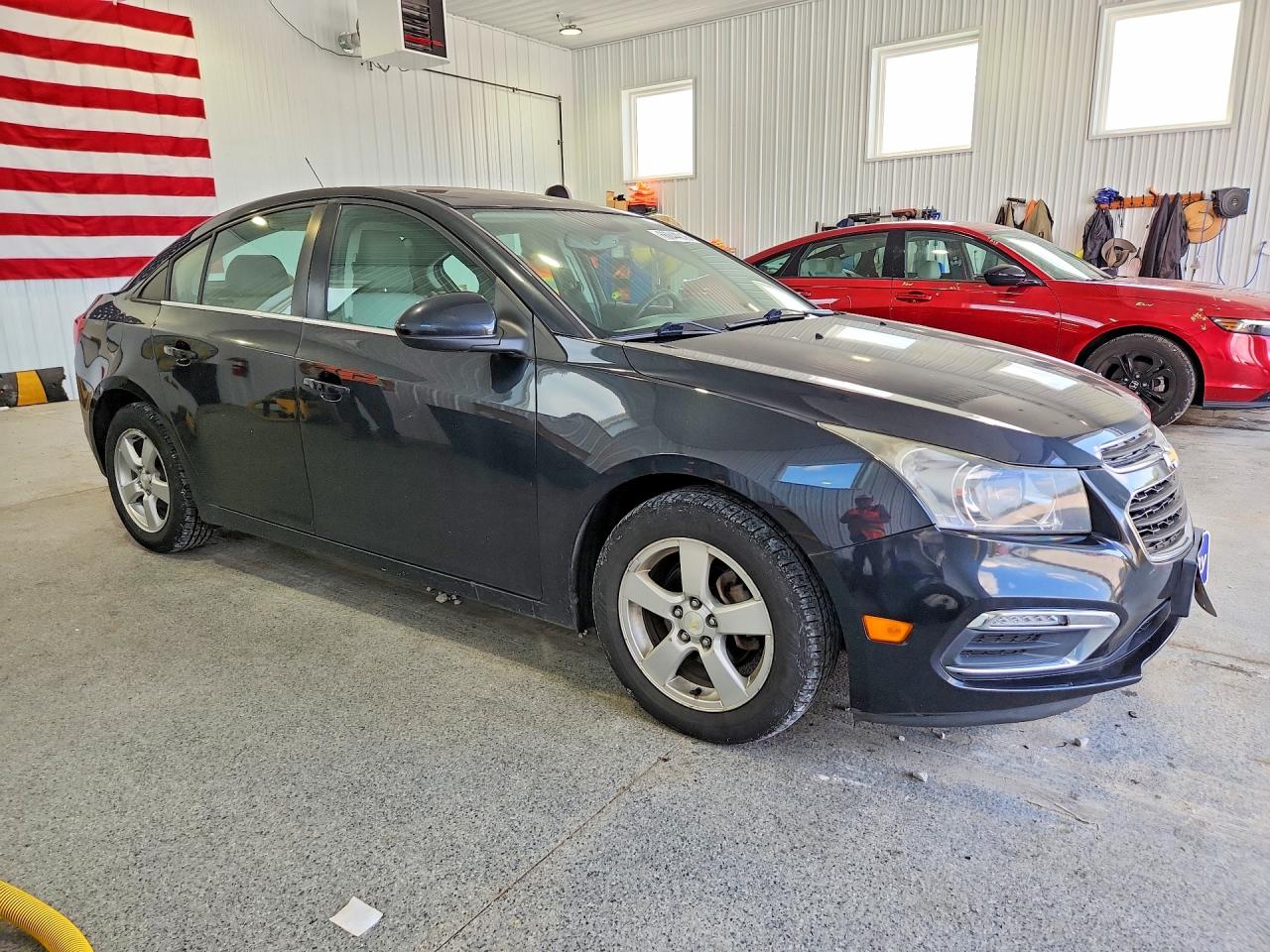 2015 Chevrolet Cruze Lt Black vin: 1G1PC5SB5F7194311