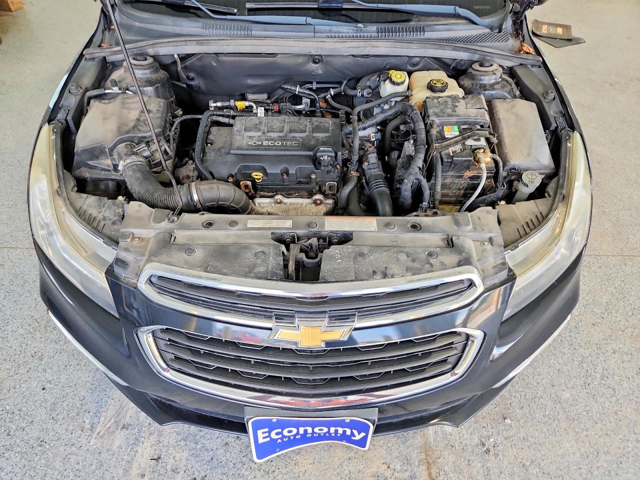 2015 Chevrolet Cruze Lt Black vin: 1G1PC5SB5F7194311