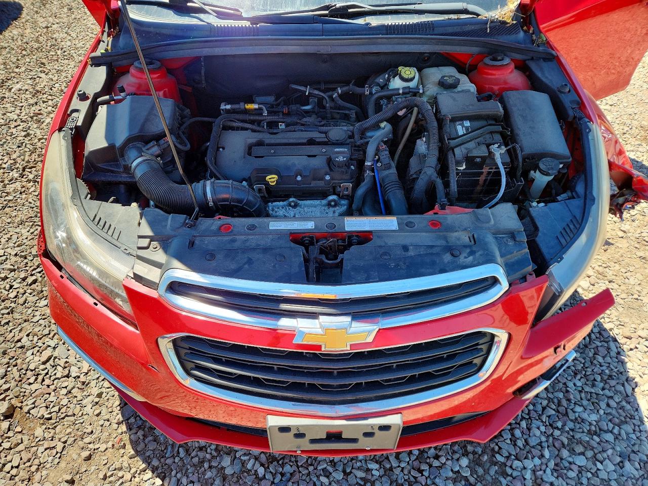2015 Chevrolet Cruze Lt Red vin: 1G1PC5SB5F7210734