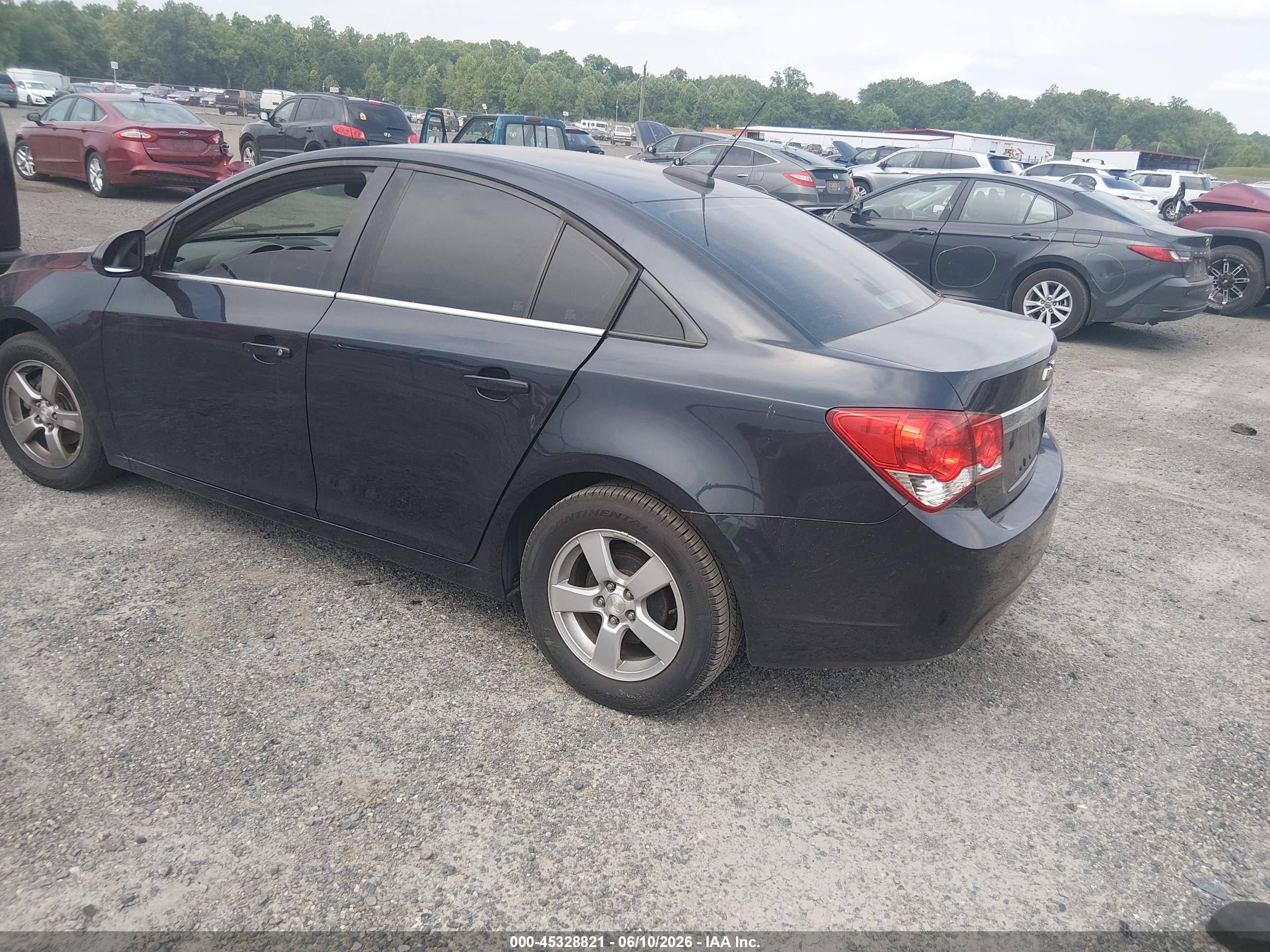 2015 Chevrolet Cruze 1lt Auto Синий vin: 1G1PC5SB5F7218137
