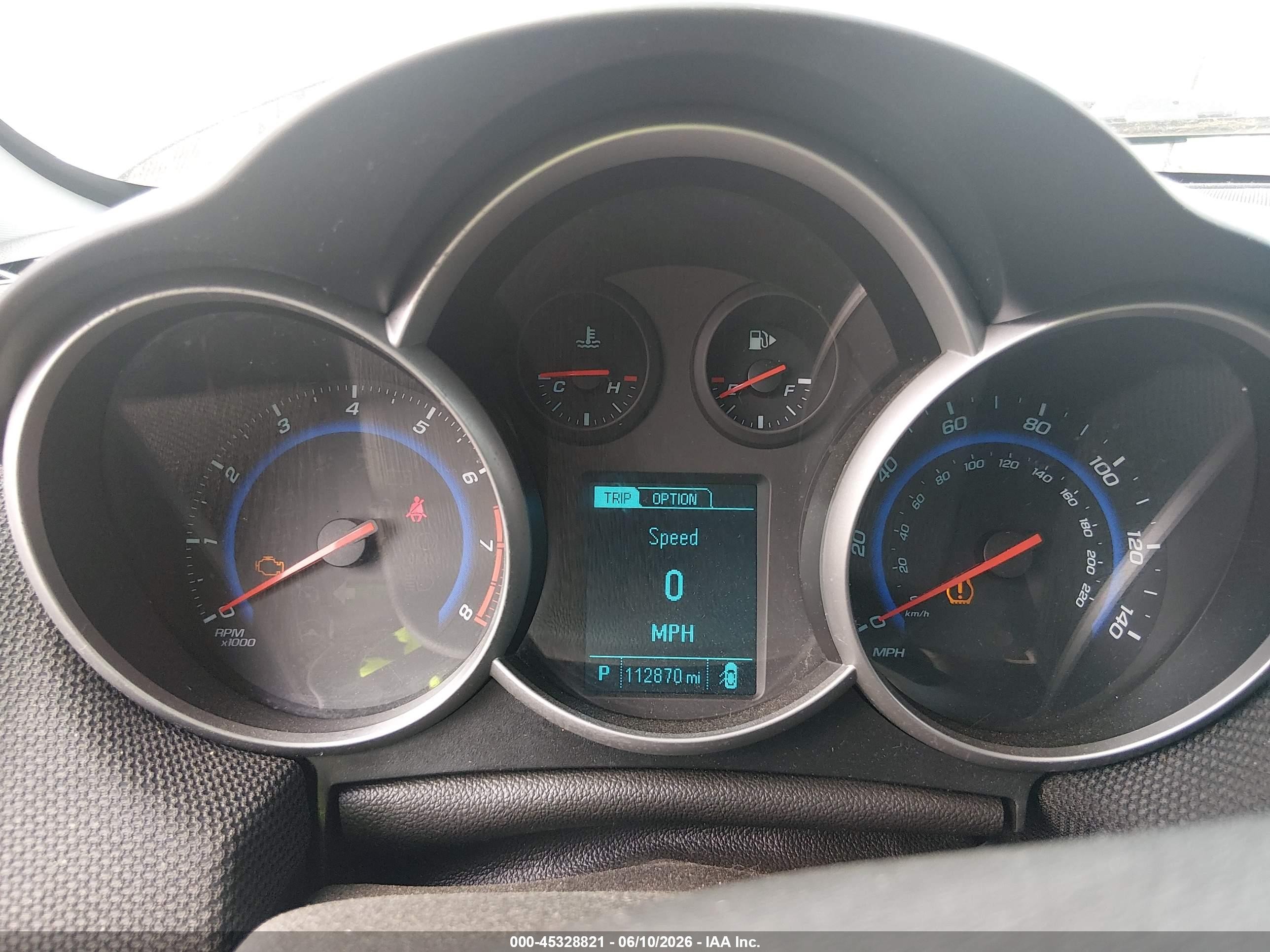 2015 Chevrolet Cruze 1lt Auto Синий vin: 1G1PC5SB5F7218137