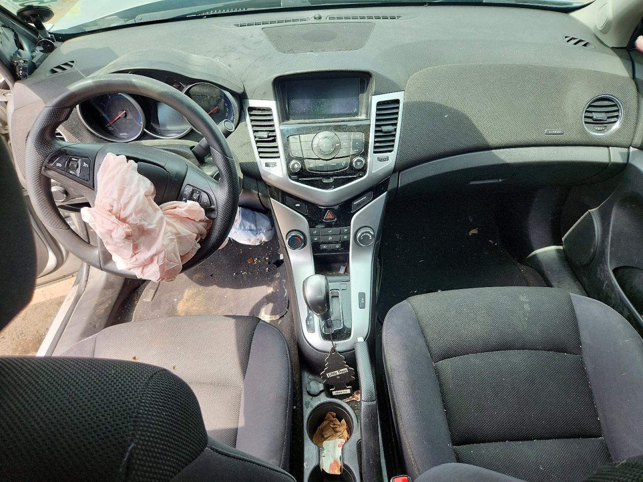 2015 Chevrolet Cruze Lt Silver vin: 1G1PC5SB5F7221362