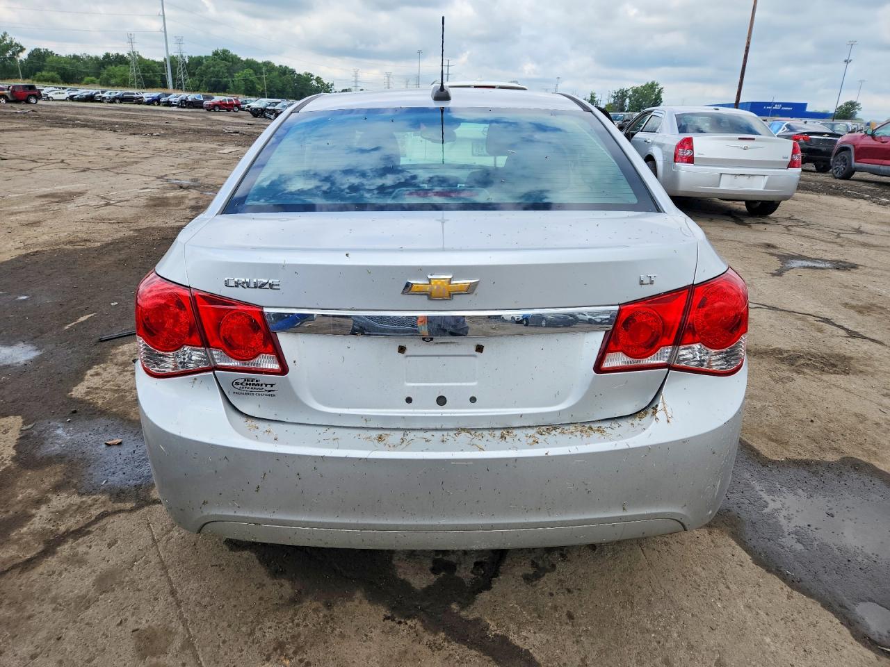 2015 Chevrolet Cruze Lt Silver vin: 1G1PC5SB5F7221362