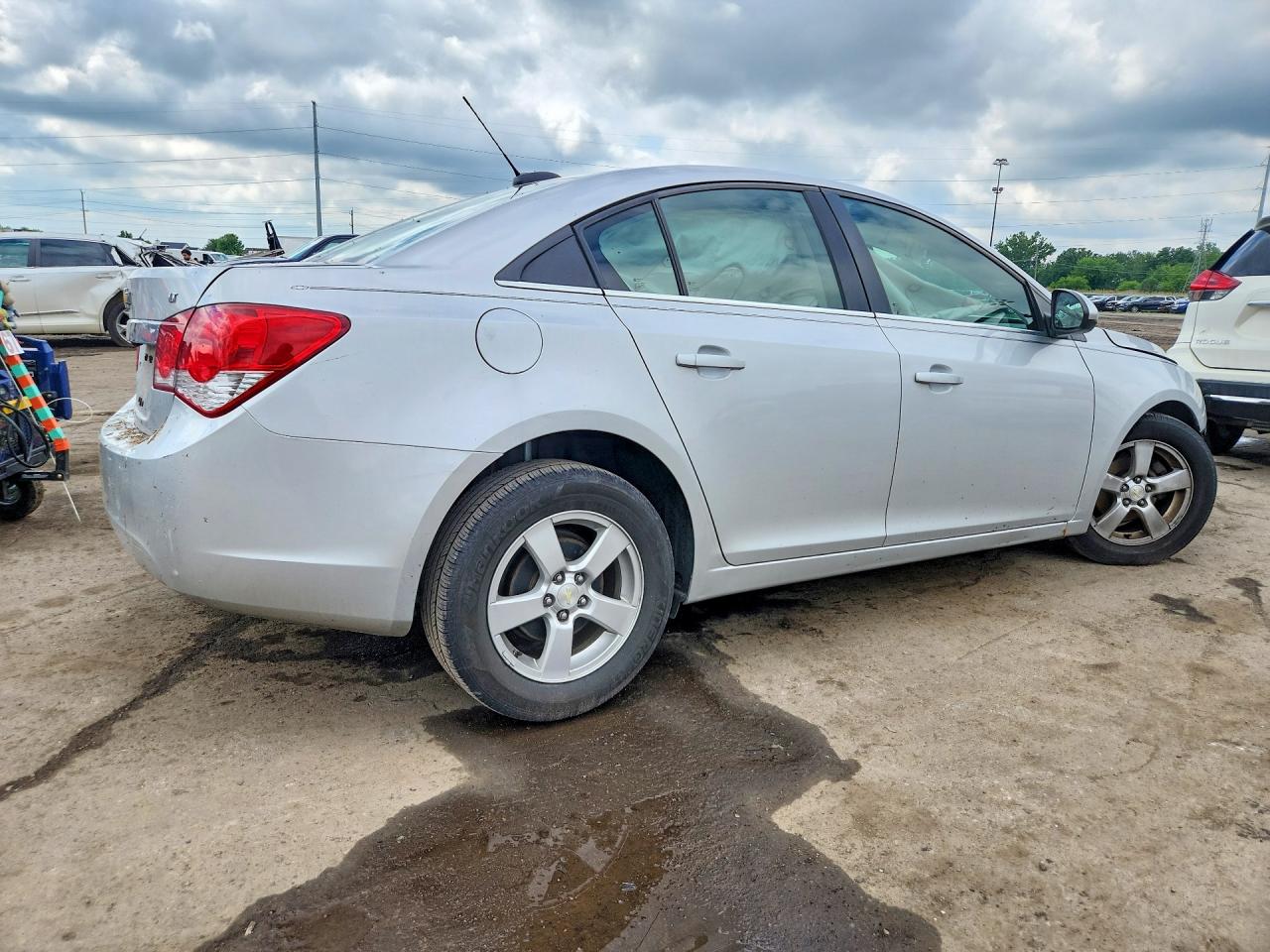 2015 Chevrolet Cruze Lt Silver vin: 1G1PC5SB5F7221362