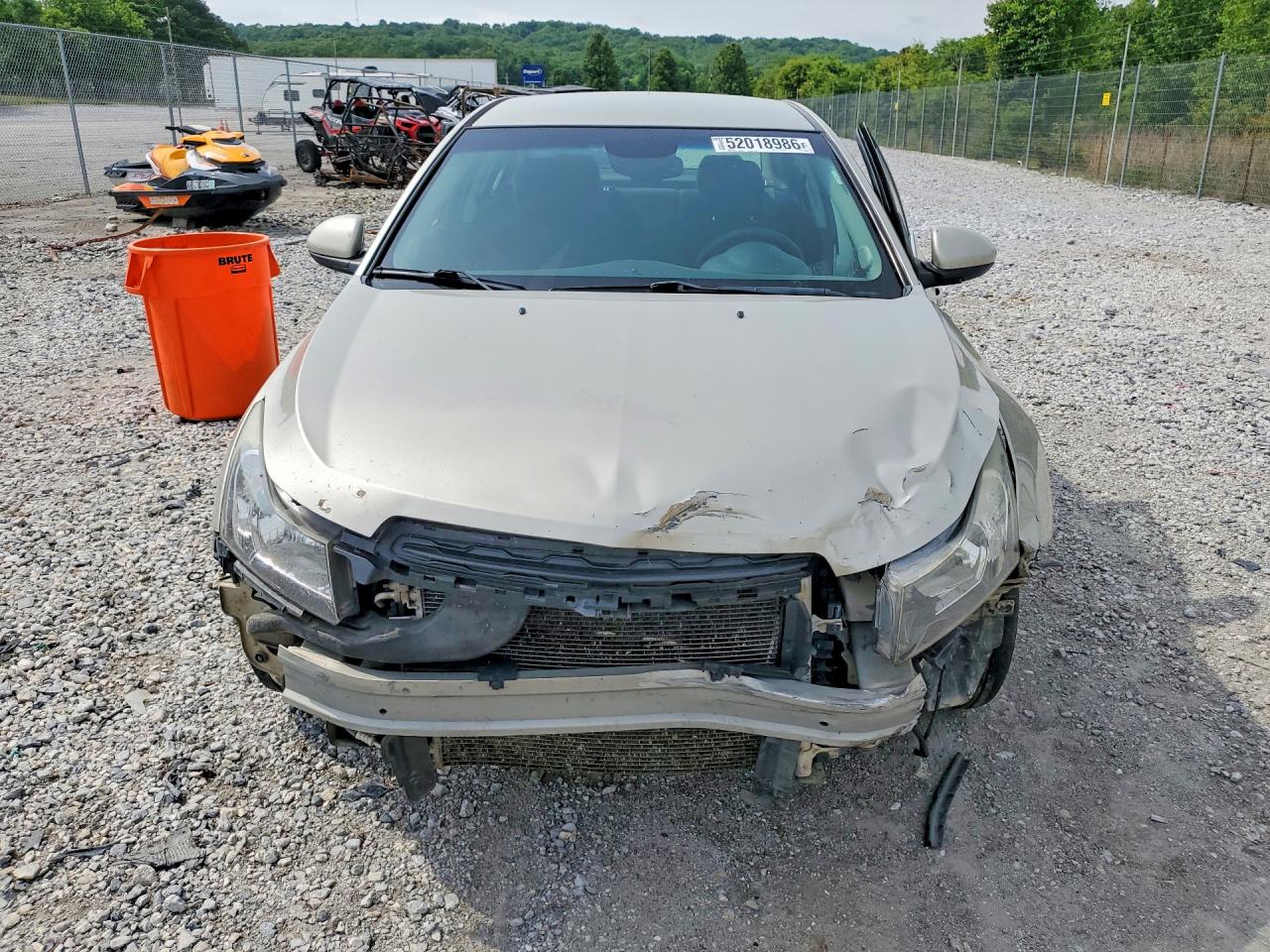 2015 Chevrolet Cruze Lt Silver vin: 1G1PC5SB5F7262896