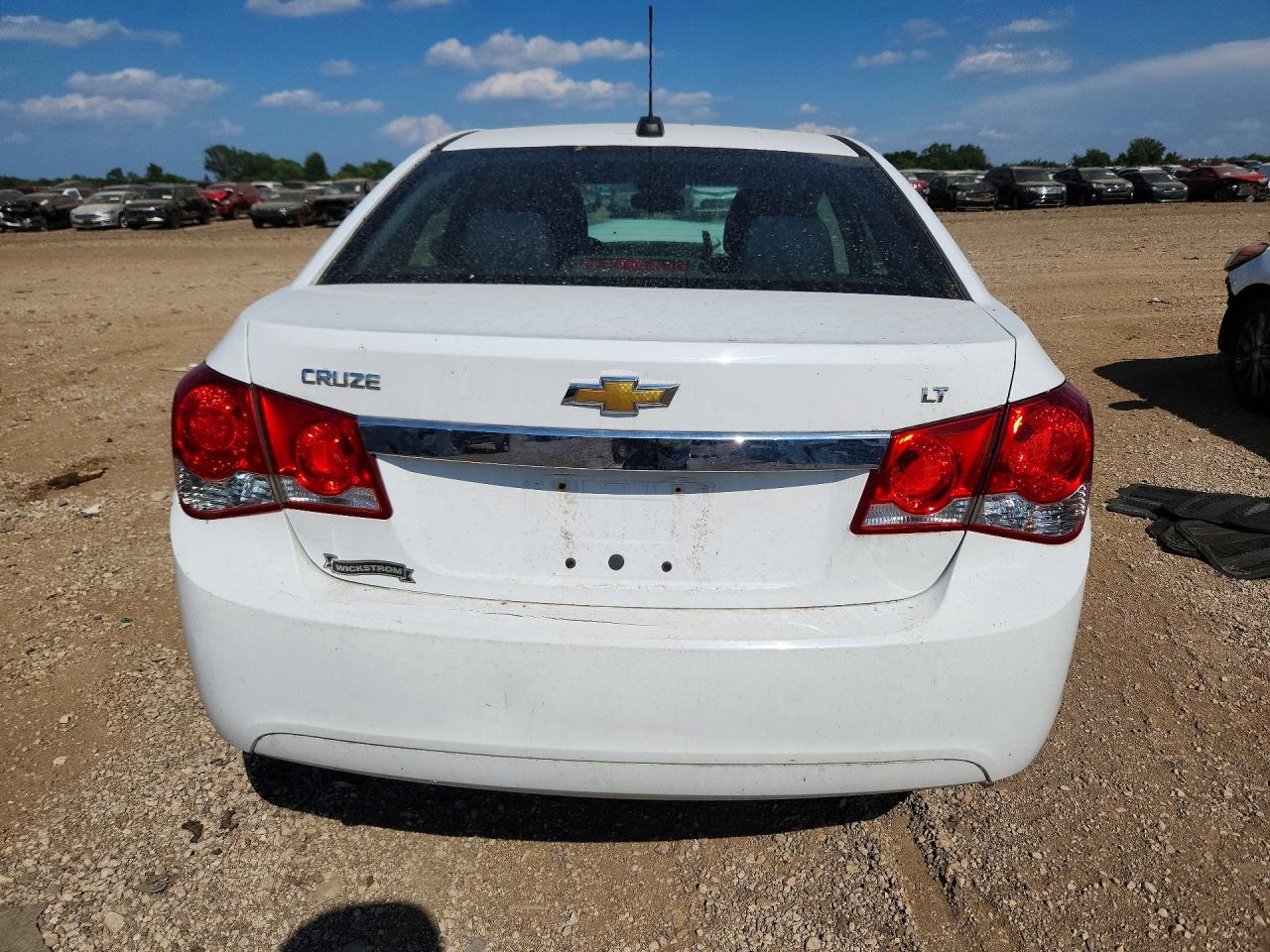 2015 Chevrolet Cruze Lt White vin: 1G1PC5SB5F7283523