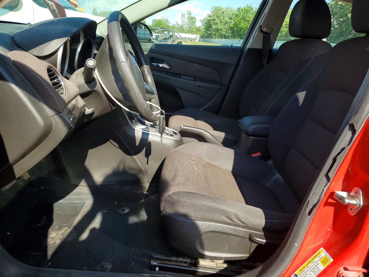 2015 Chevrolet Cruze Lt Red vin: 1G1PC5SB5F7295848
