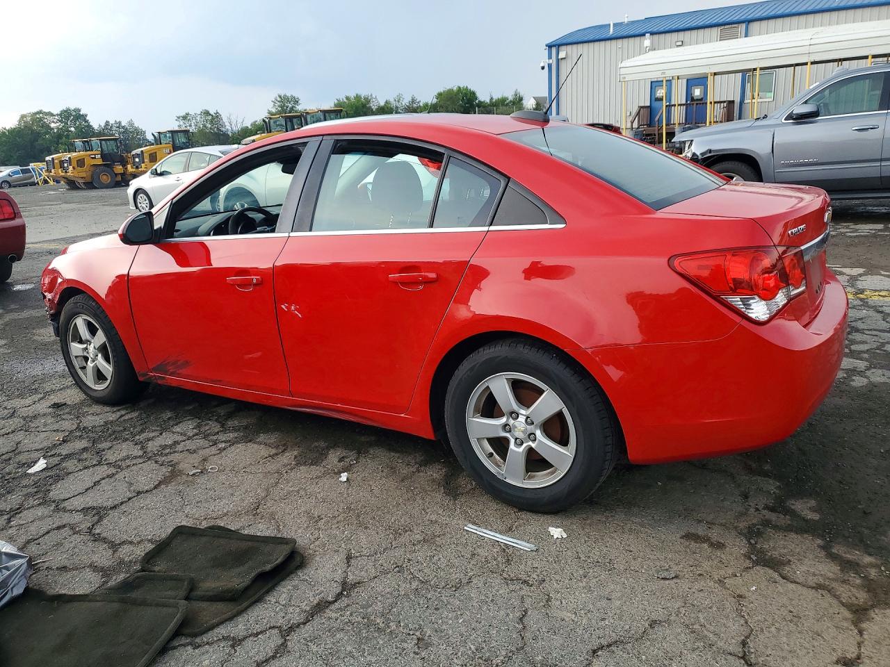 2015 Chevrolet Cruze Lt Red vin: 1G1PC5SB5F7297292