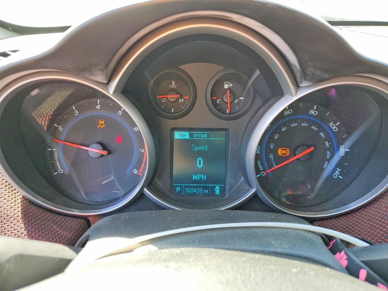 2013 Chevrolet Cruze Lt White vin: 1G1PC5SB6D7195433
