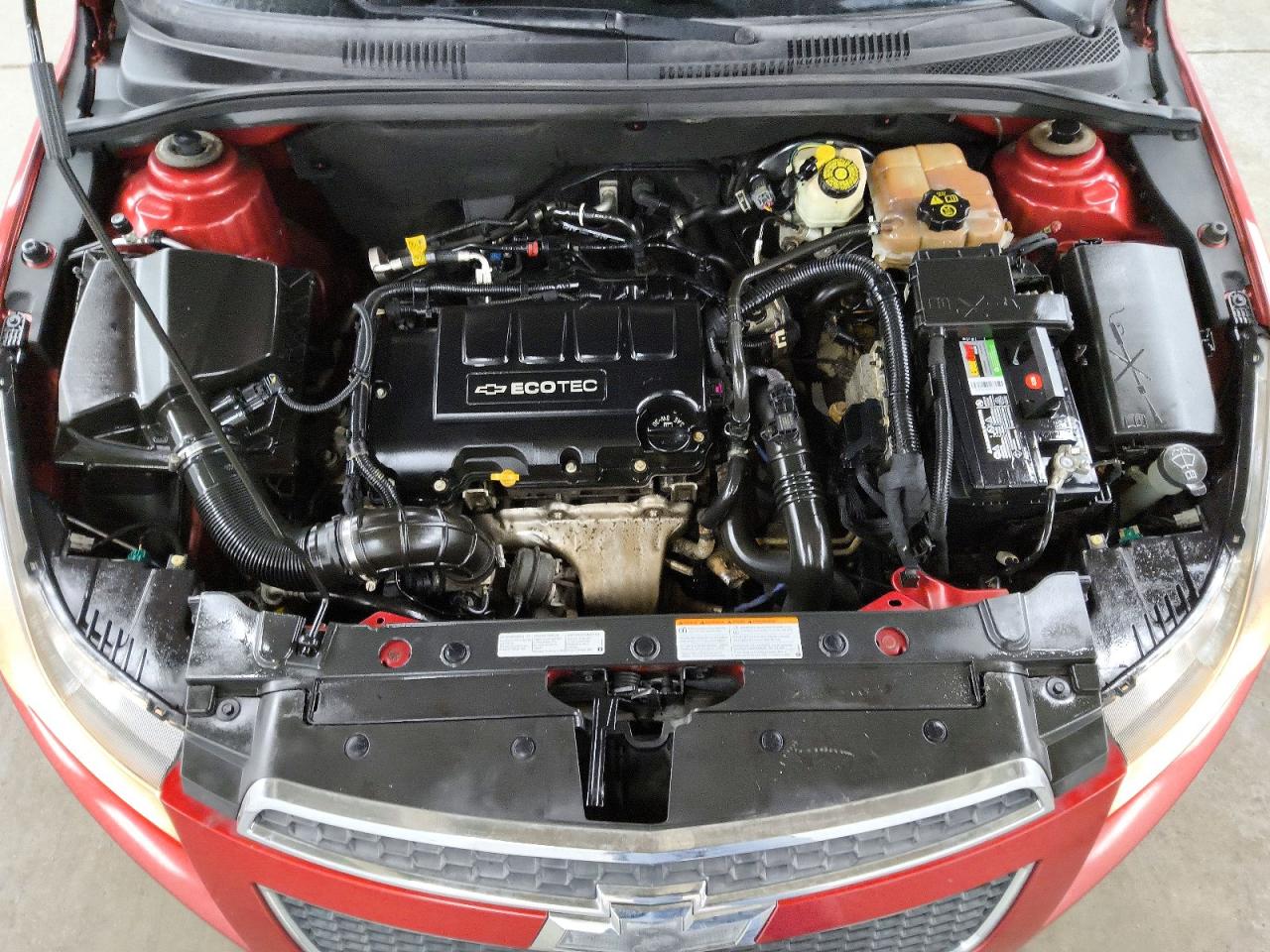 2013 Chevrolet Cruze Lt Red vin: 1G1PC5SB6D7251550