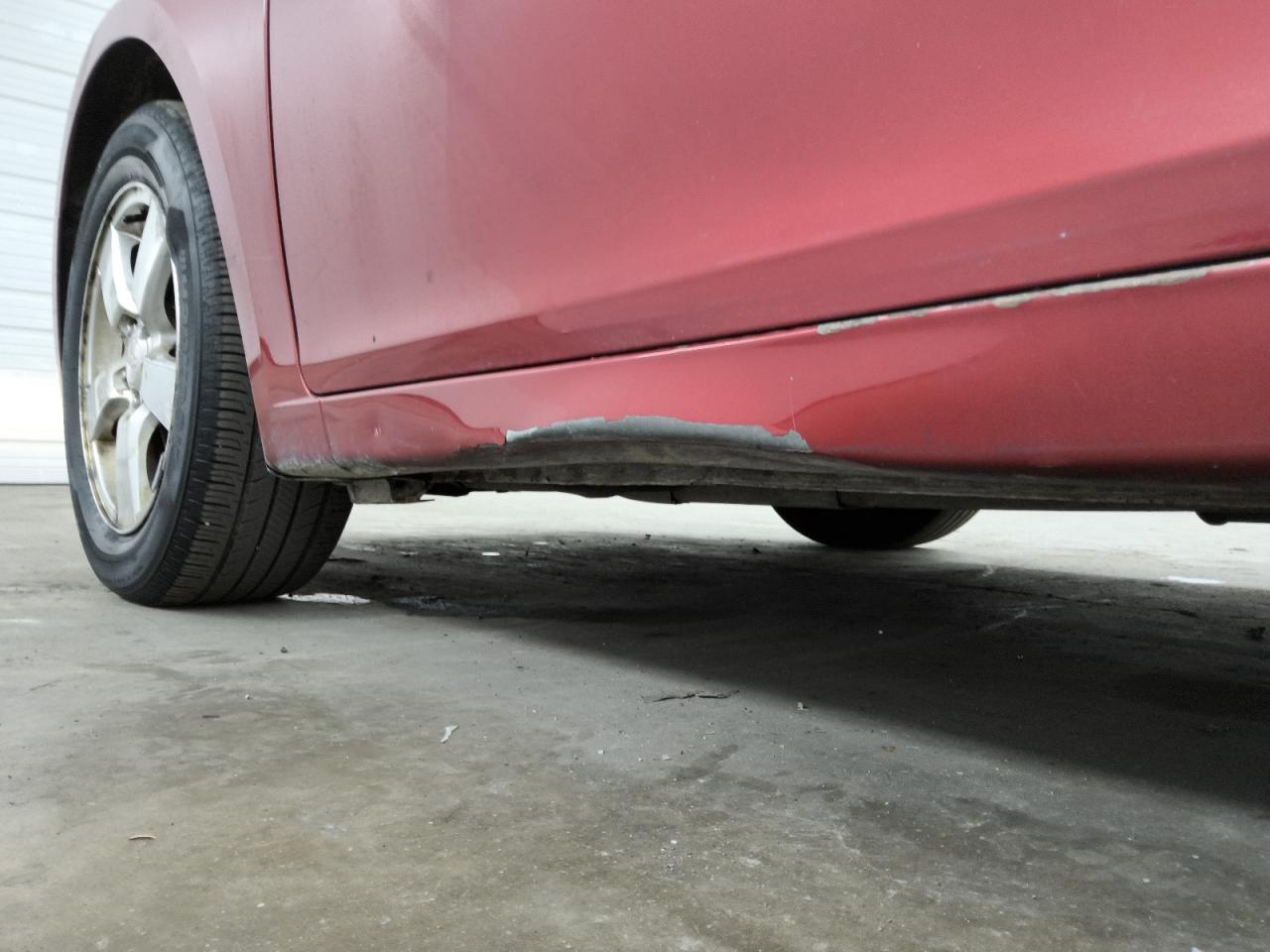 2013 Chevrolet Cruze Lt Red vin: 1G1PC5SB6D7251550 Damage: Left Rocker Panel, Severe Damage, Replacement Required