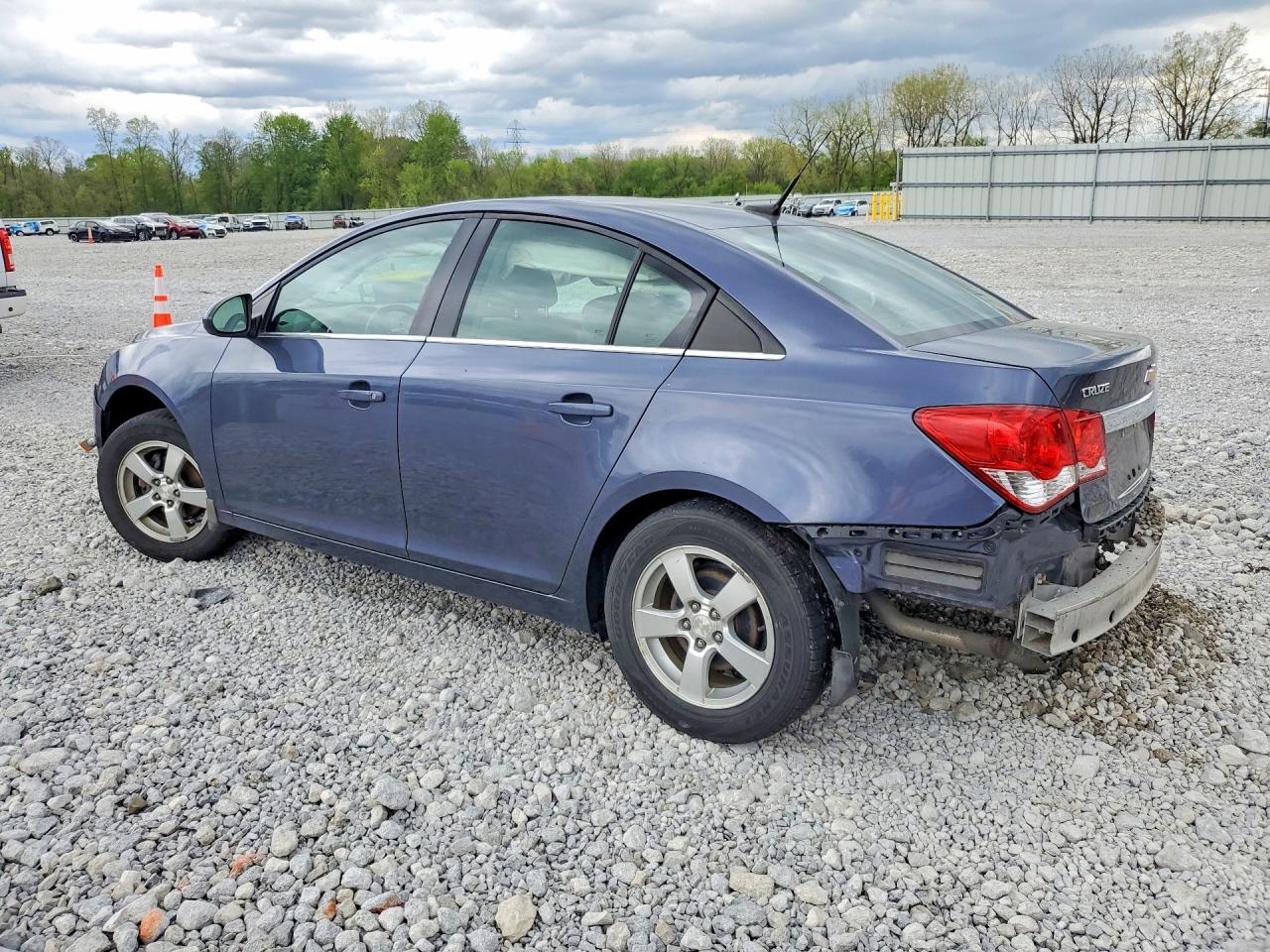 2013 Chevrolet Cruze Lt Blue vin: 1G1PC5SB6D7252603