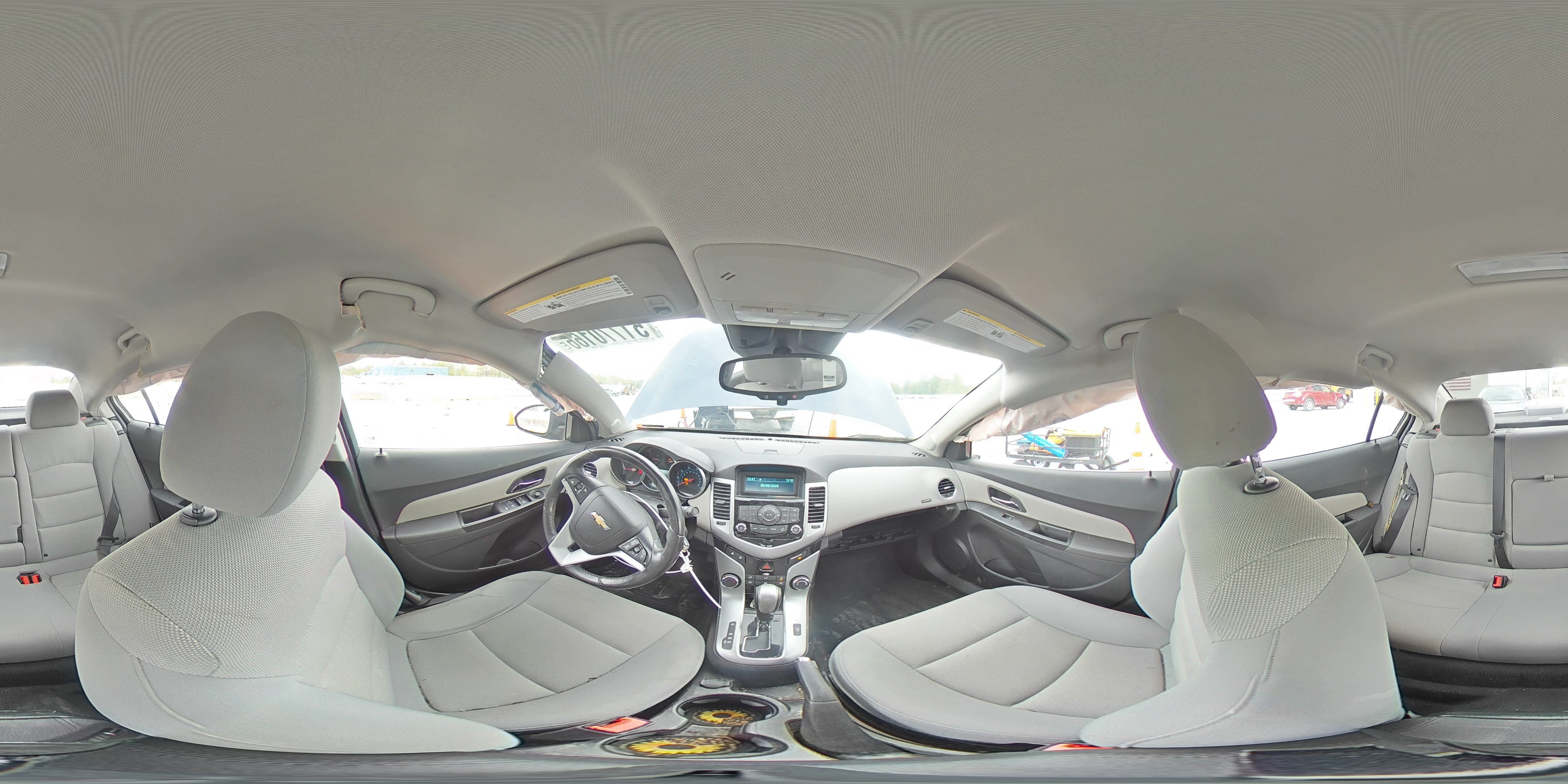 2013 Chevrolet Cruze Lt Blue vin: 1G1PC5SB6D7252603
