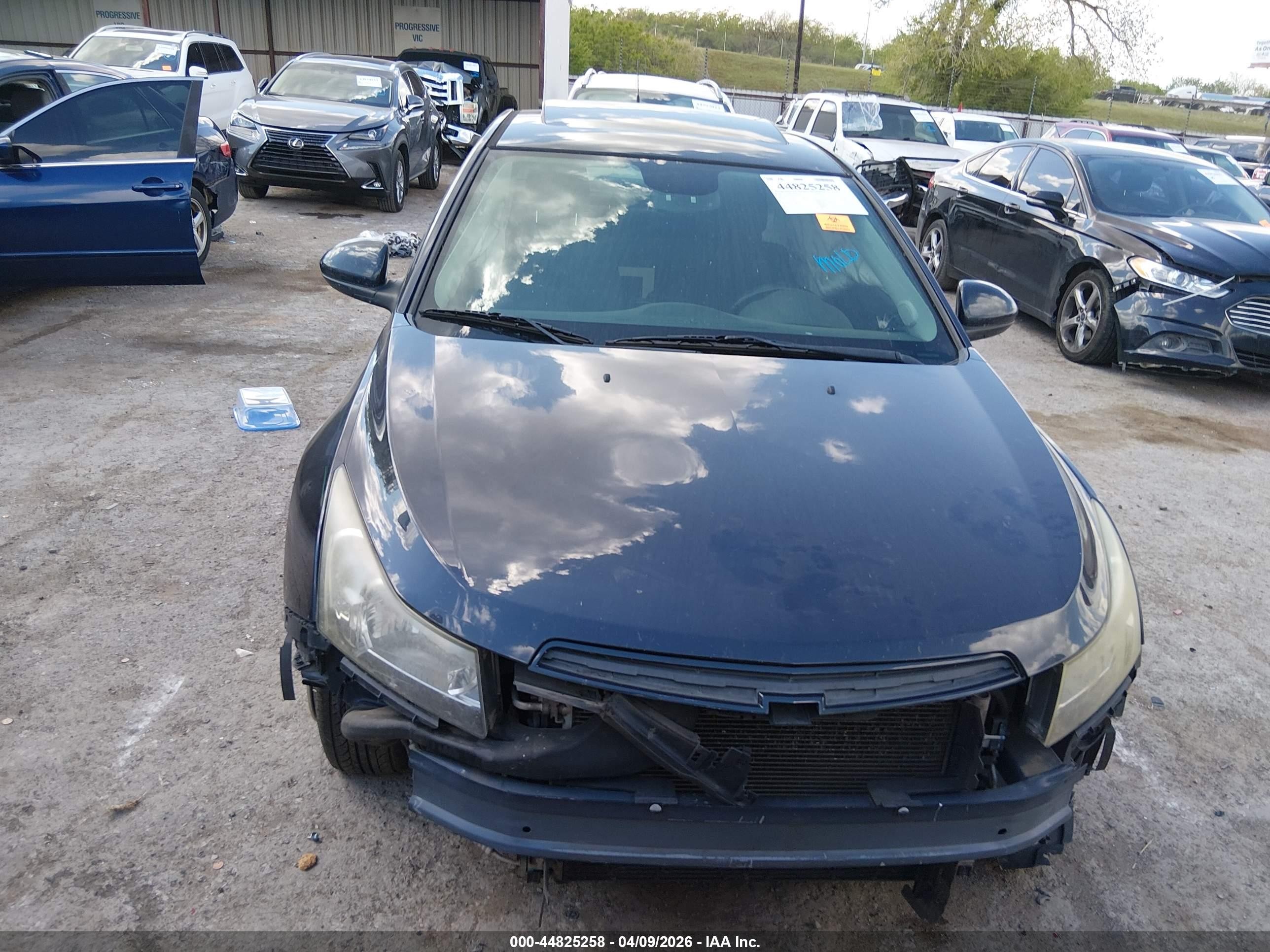 2013 Chevrolet Cruze 1lt Auto Black vin: 1G1PC5SB6D7284161