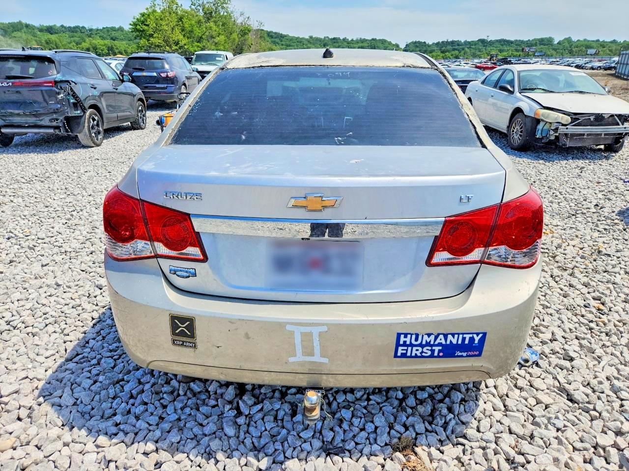 2013 Chevrolet Cruze Lt Tan vin: 1G1PC5SB6D7302402