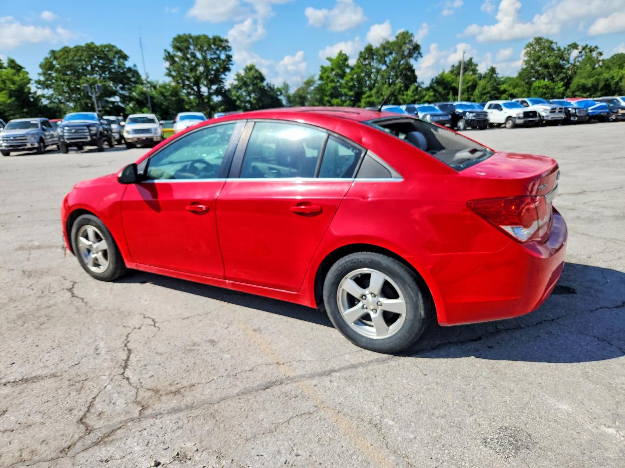 2014 Chevrolet Cruze Lt Red vin: 1G1PC5SB6E7128140