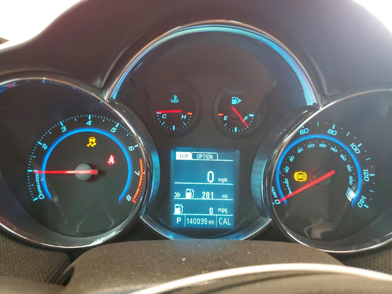 2014 Chevrolet Cruze Lt Red vin: 1G1PC5SB6E7133306
