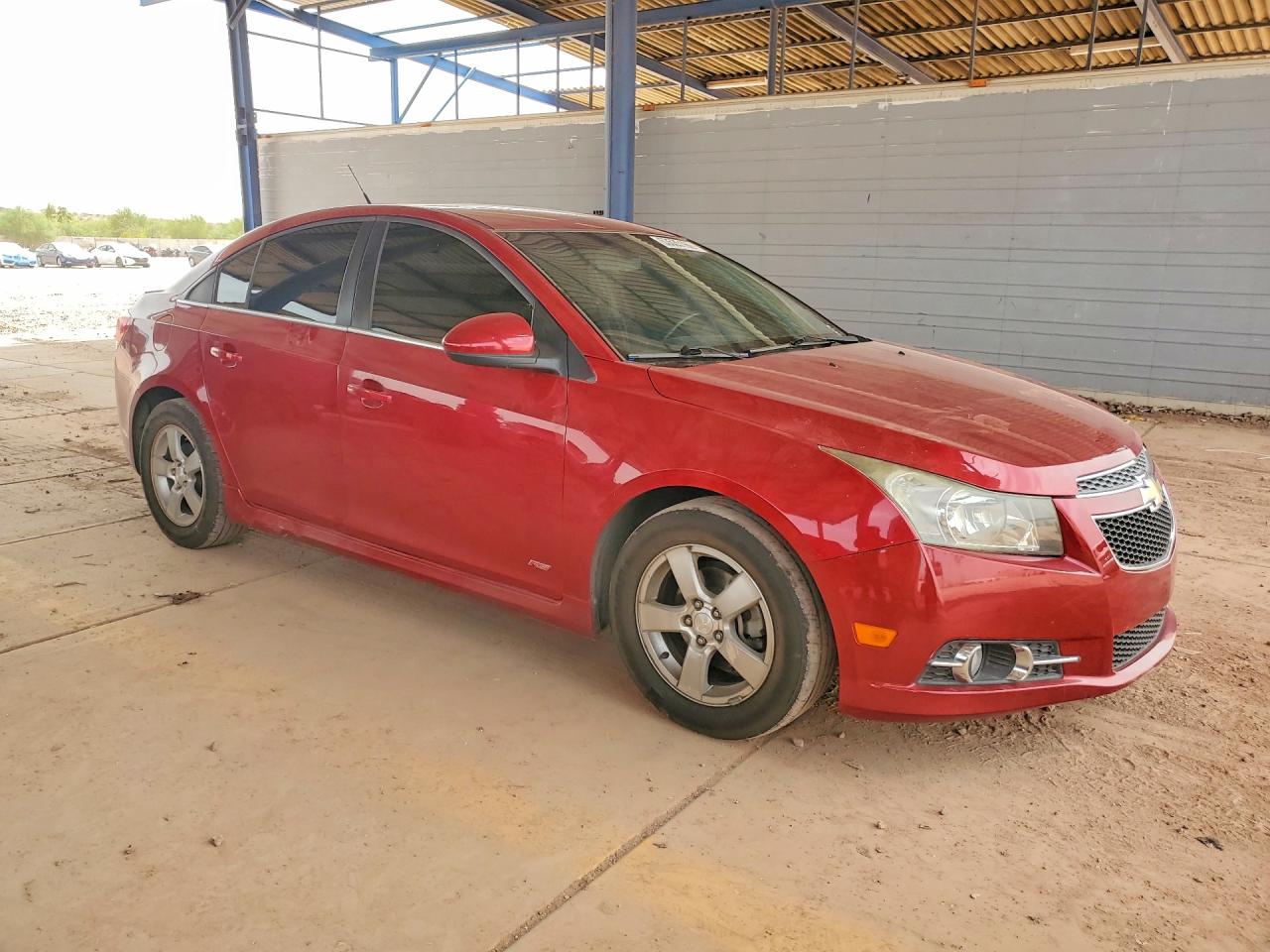 2014 Chevrolet Cruze Lt Red vin: 1G1PC5SB6E7133306