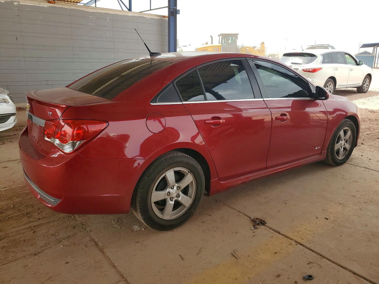 2014 Chevrolet Cruze Lt Red vin: 1G1PC5SB6E7133306