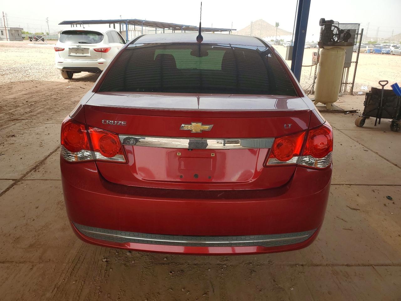 2014 Chevrolet Cruze Lt Red vin: 1G1PC5SB6E7133306