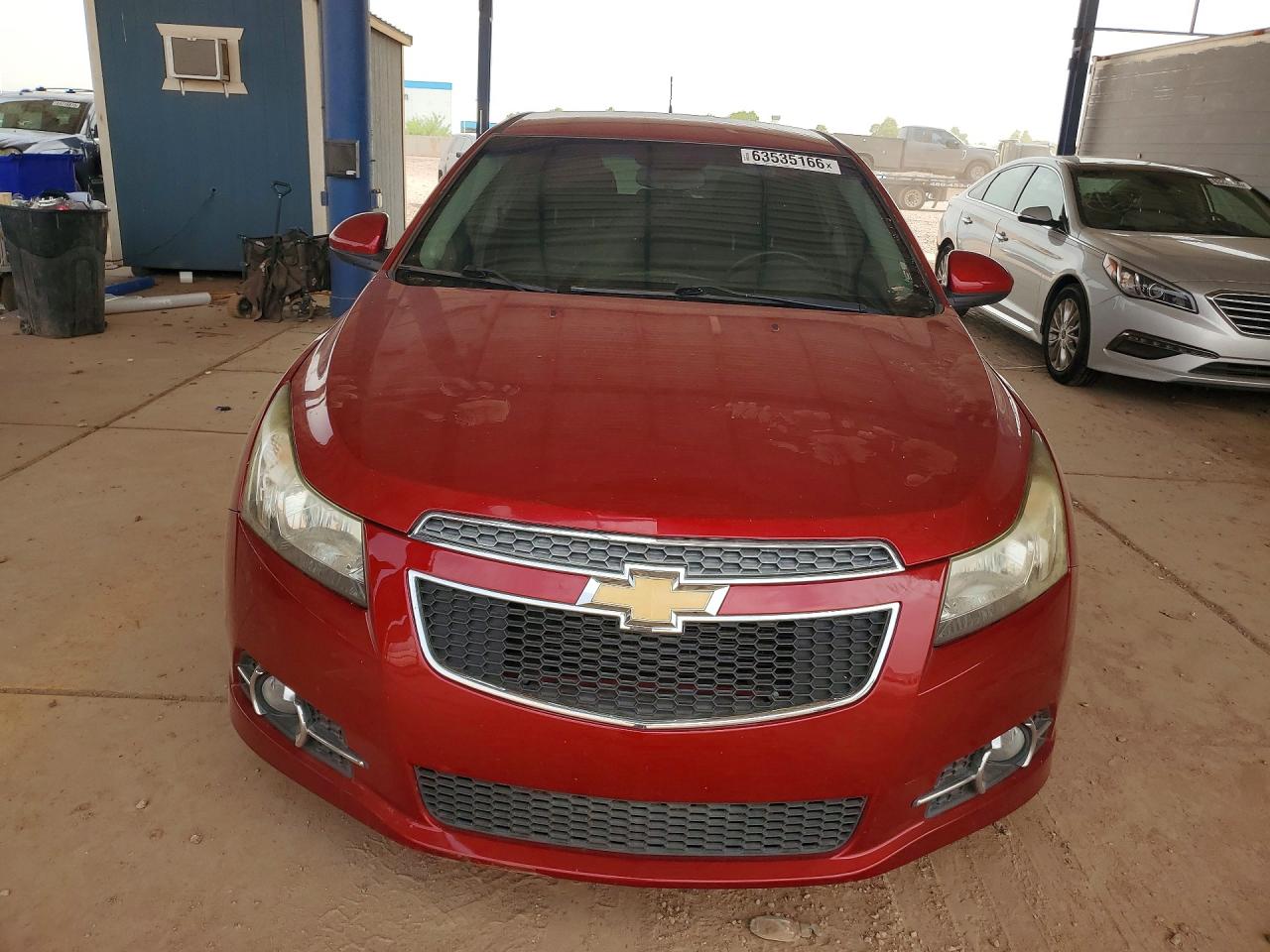 2014 Chevrolet Cruze Lt Red vin: 1G1PC5SB6E7133306