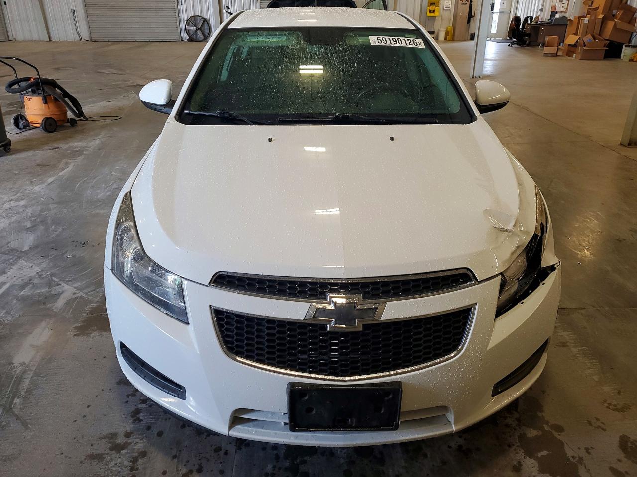 2014 Chevrolet Cruze Lt White vin: 1G1PC5SB6E7156813