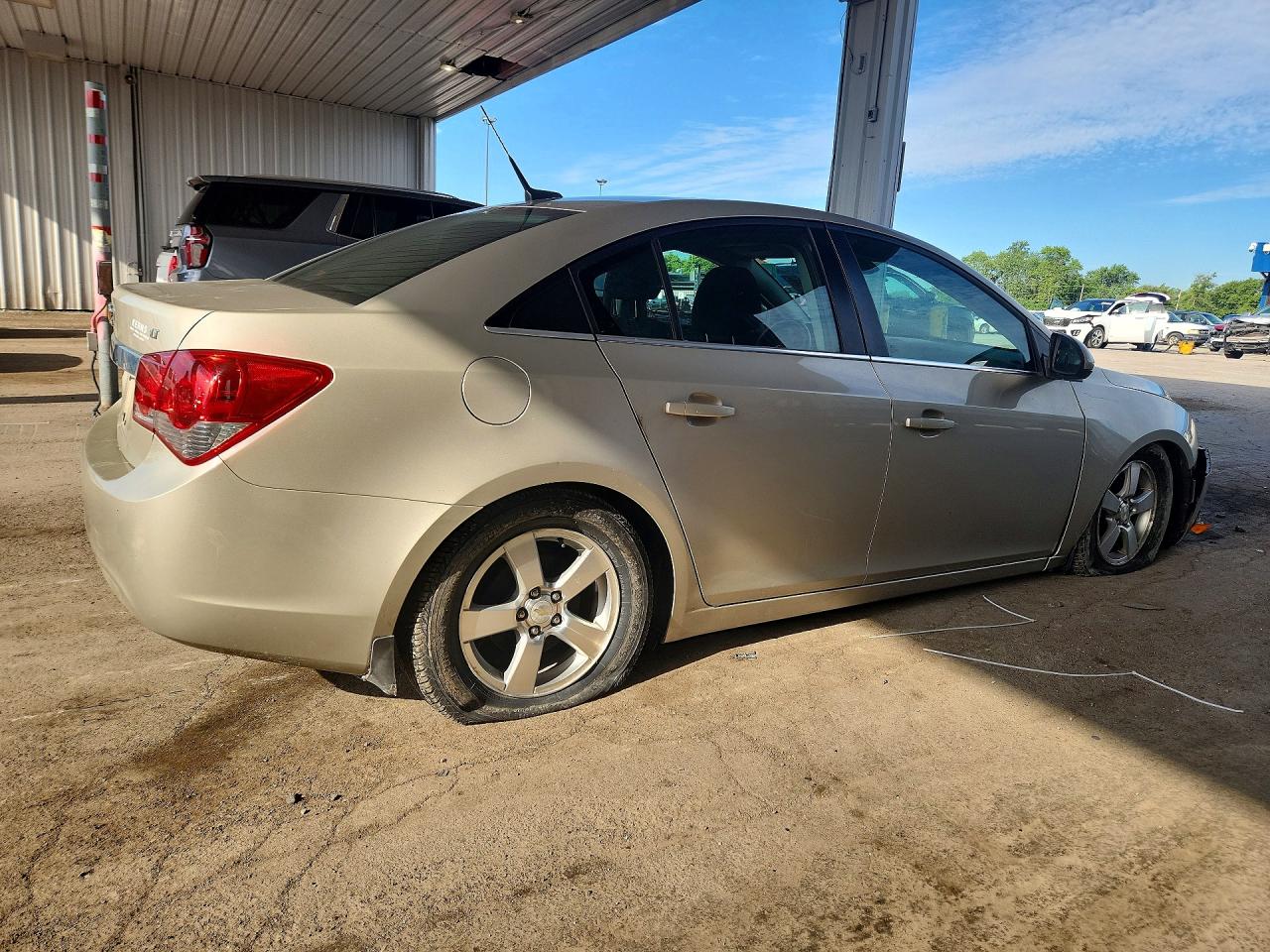 2014 Chevrolet Cruze Lt Beige vin: 1G1PC5SB6E7167584