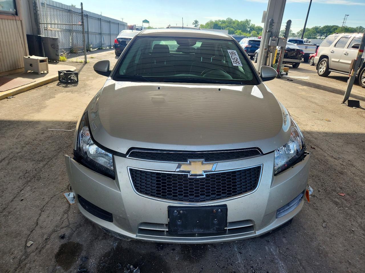 2014 Chevrolet Cruze Lt Beige vin: 1G1PC5SB6E7167584