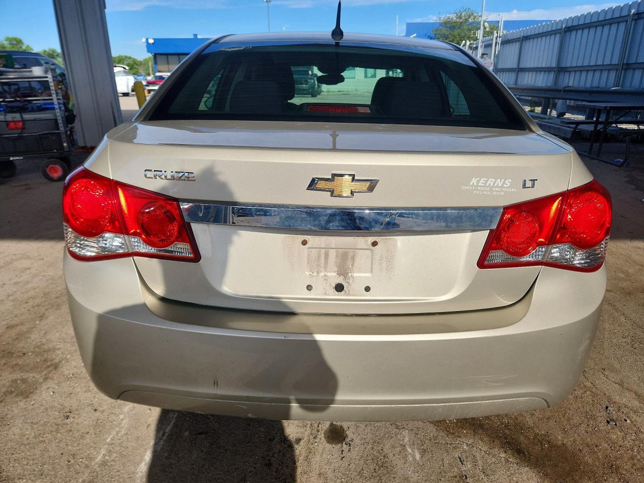 2014 Chevrolet Cruze Lt Beige vin: 1G1PC5SB6E7167584