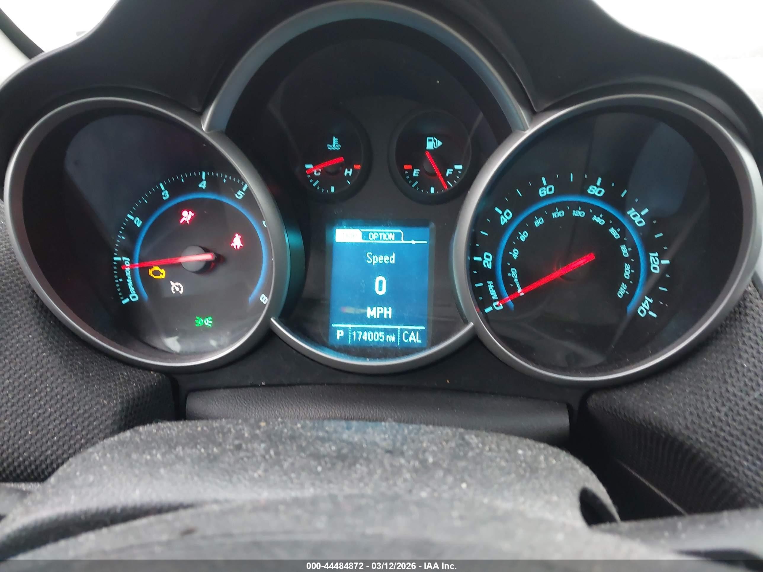2014 Chevrolet Cruze 1lt Auto Silver vin: 1G1PC5SB6E7187253