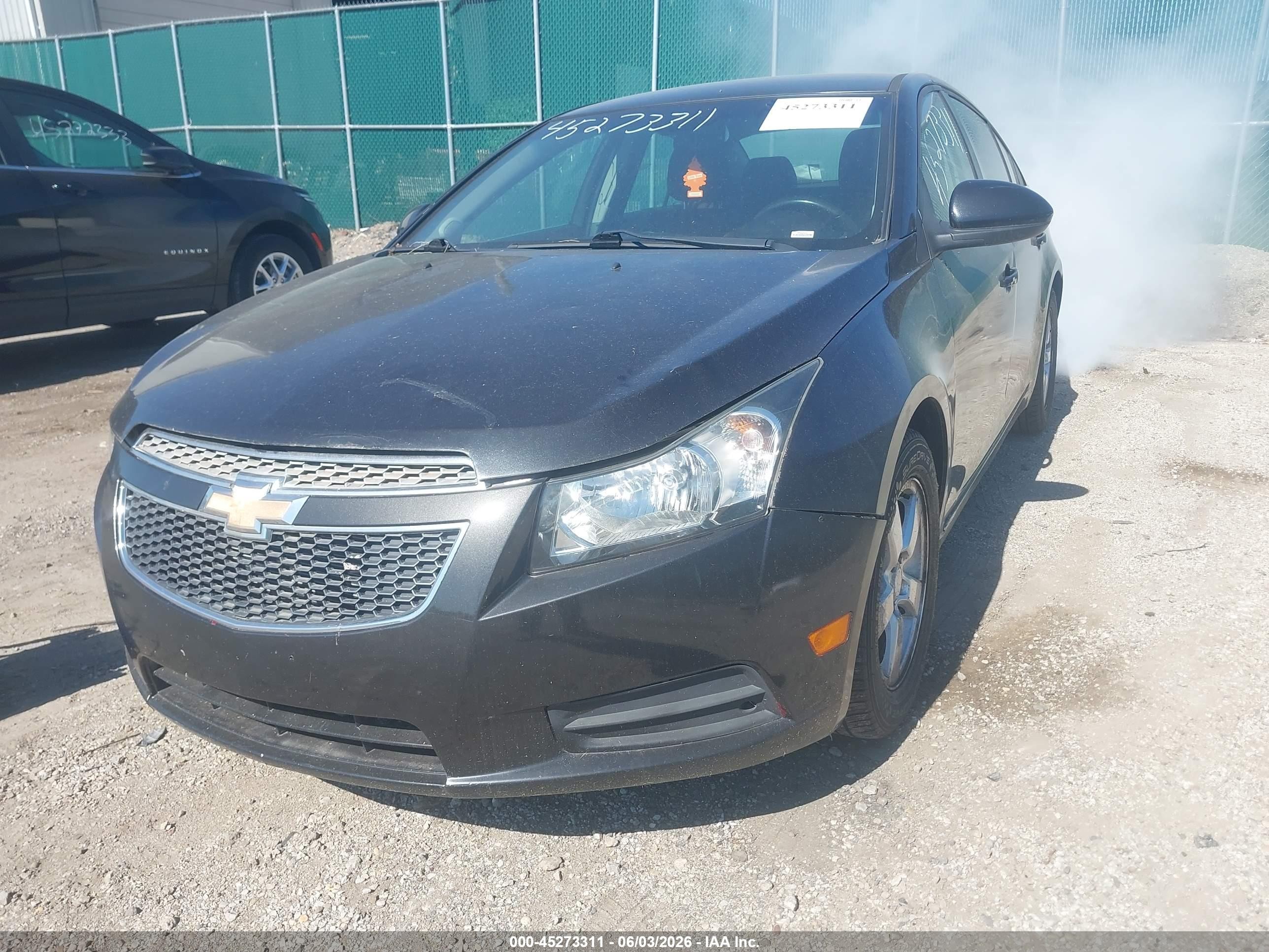 2014 Chevrolet Cruze 1lt Auto Black vin: 1G1PC5SB6E7191111