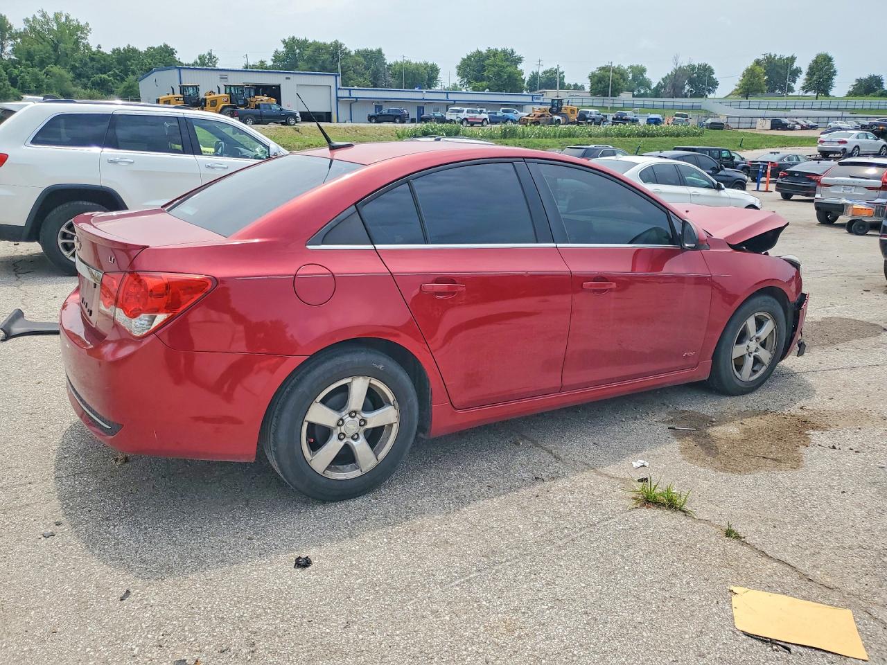 2014 Chevrolet Cruze Lt Burgundy vin: 1G1PC5SB6E7203371