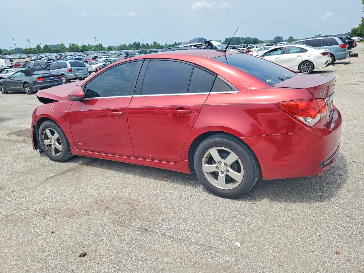 2014 Chevrolet Cruze Lt Burgundy vin: 1G1PC5SB6E7203371