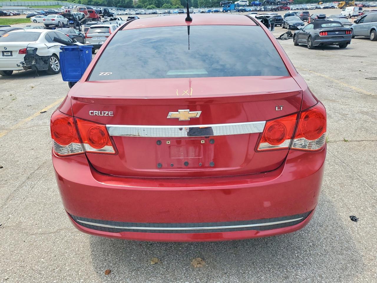2014 Chevrolet Cruze Lt Burgundy vin: 1G1PC5SB6E7203371