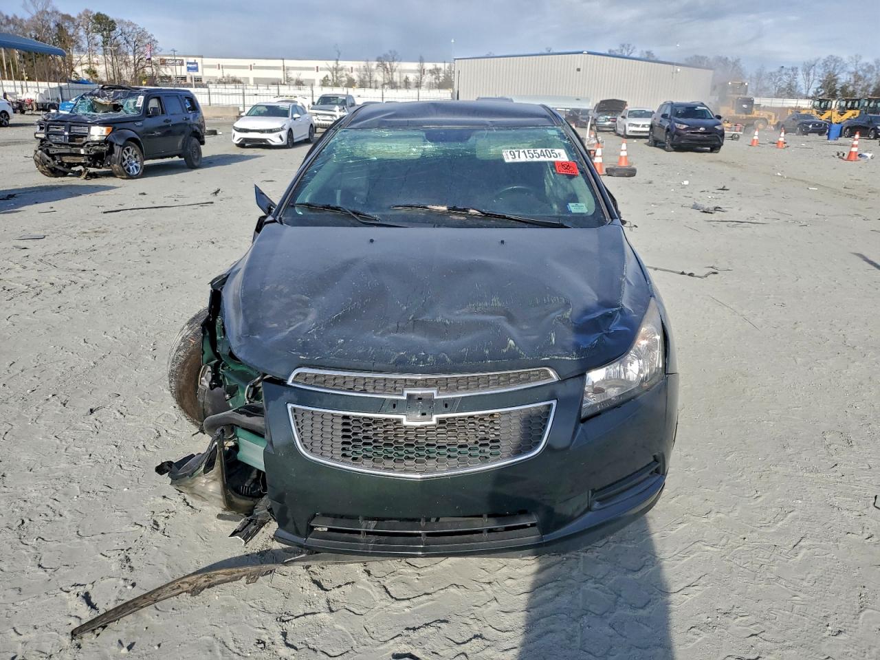 2014 Chevrolet Cruze Lt Green vin: 1G1PC5SB6E7204343
