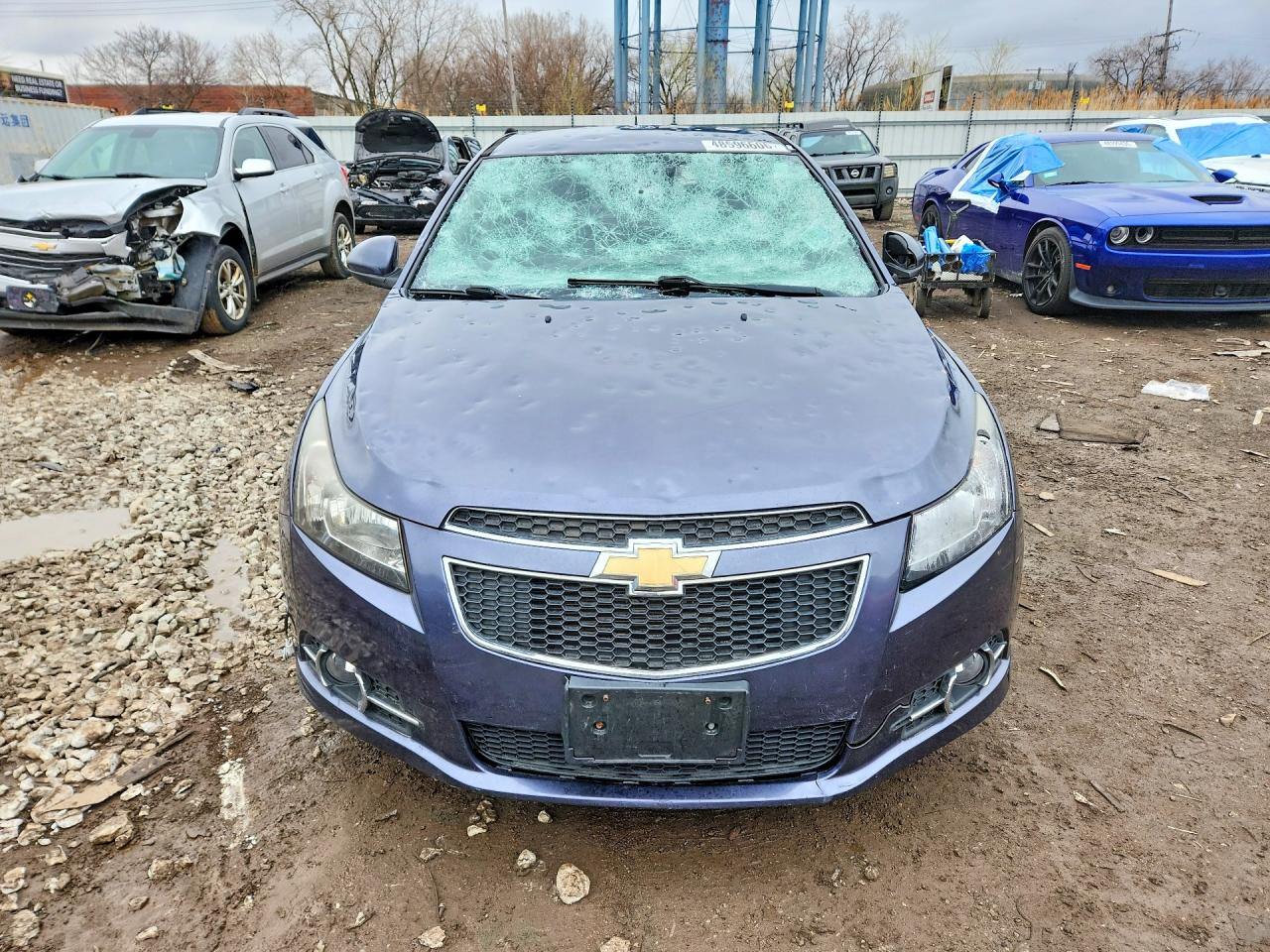 2014 Chevrolet Cruze Lt Blue vin: 1G1PC5SB6E7210370