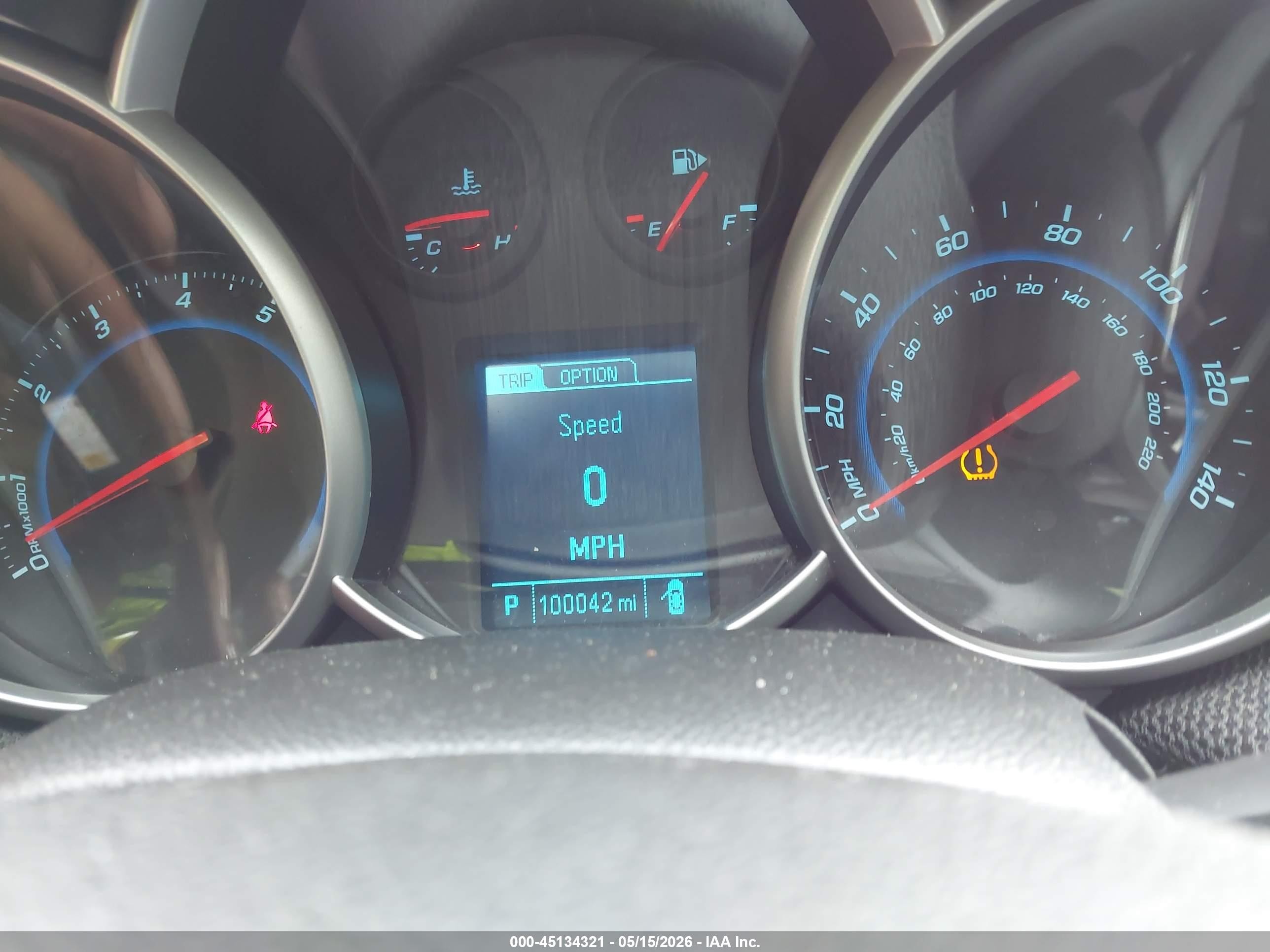 2014 Chevrolet Cruze 1lt Auto Blue vin: 1G1PC5SB6E7240405