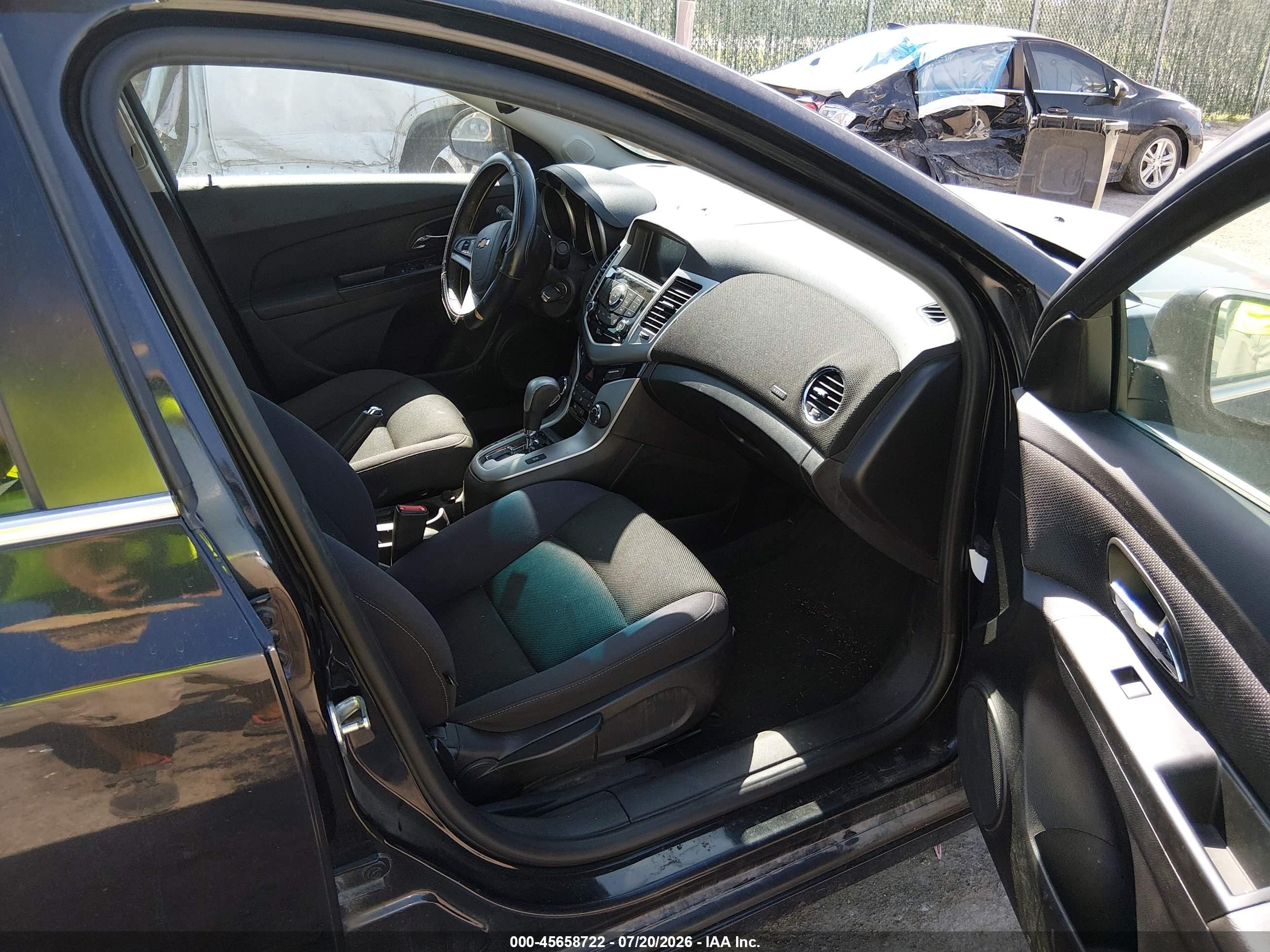 2014 Chevrolet Cruze 1lt Auto Gray vin: 1G1PC5SB6E7243160