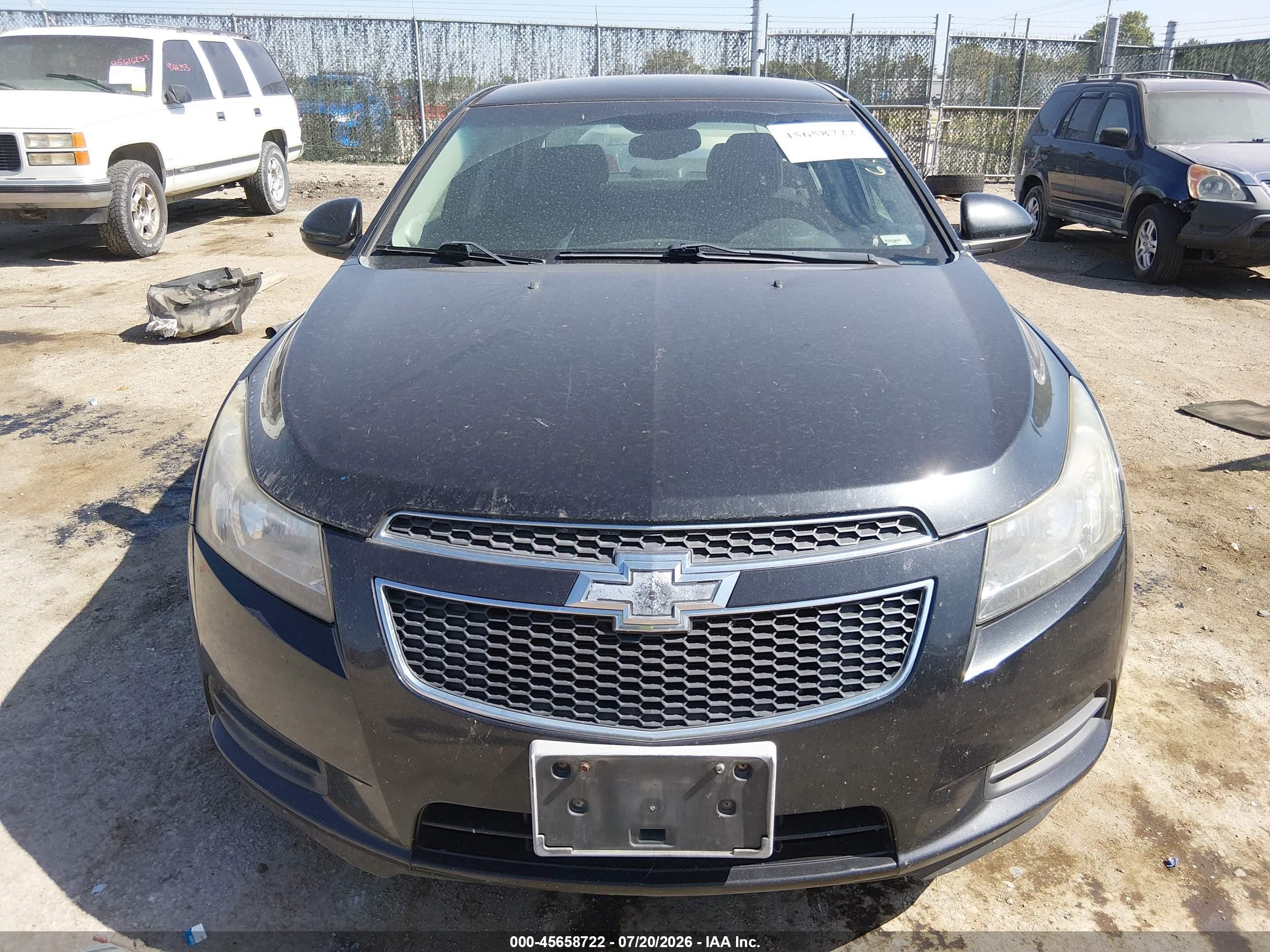 2014 Chevrolet Cruze 1lt Auto Gray vin: 1G1PC5SB6E7243160