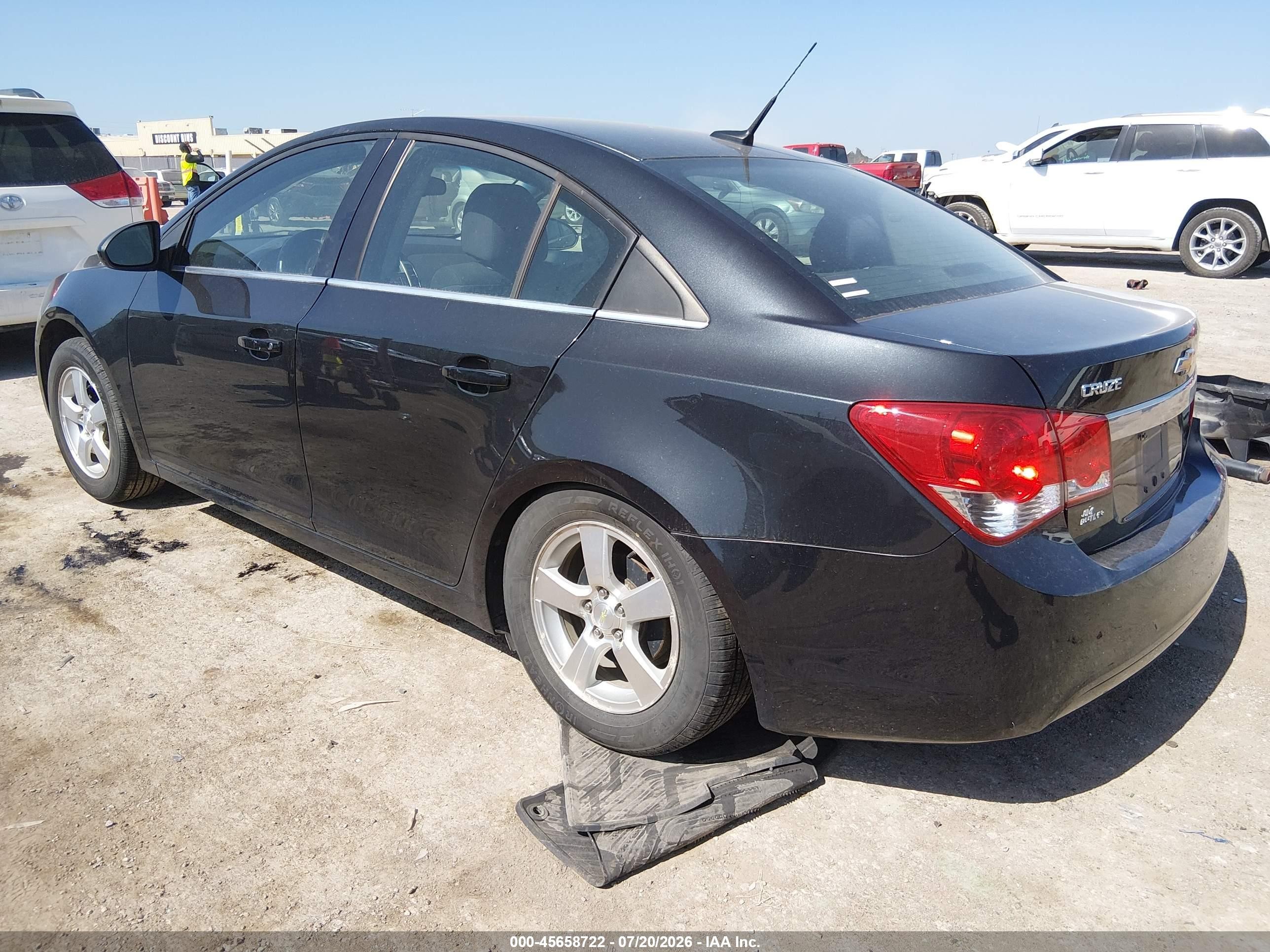2014 Chevrolet Cruze 1lt Auto Gray vin: 1G1PC5SB6E7243160