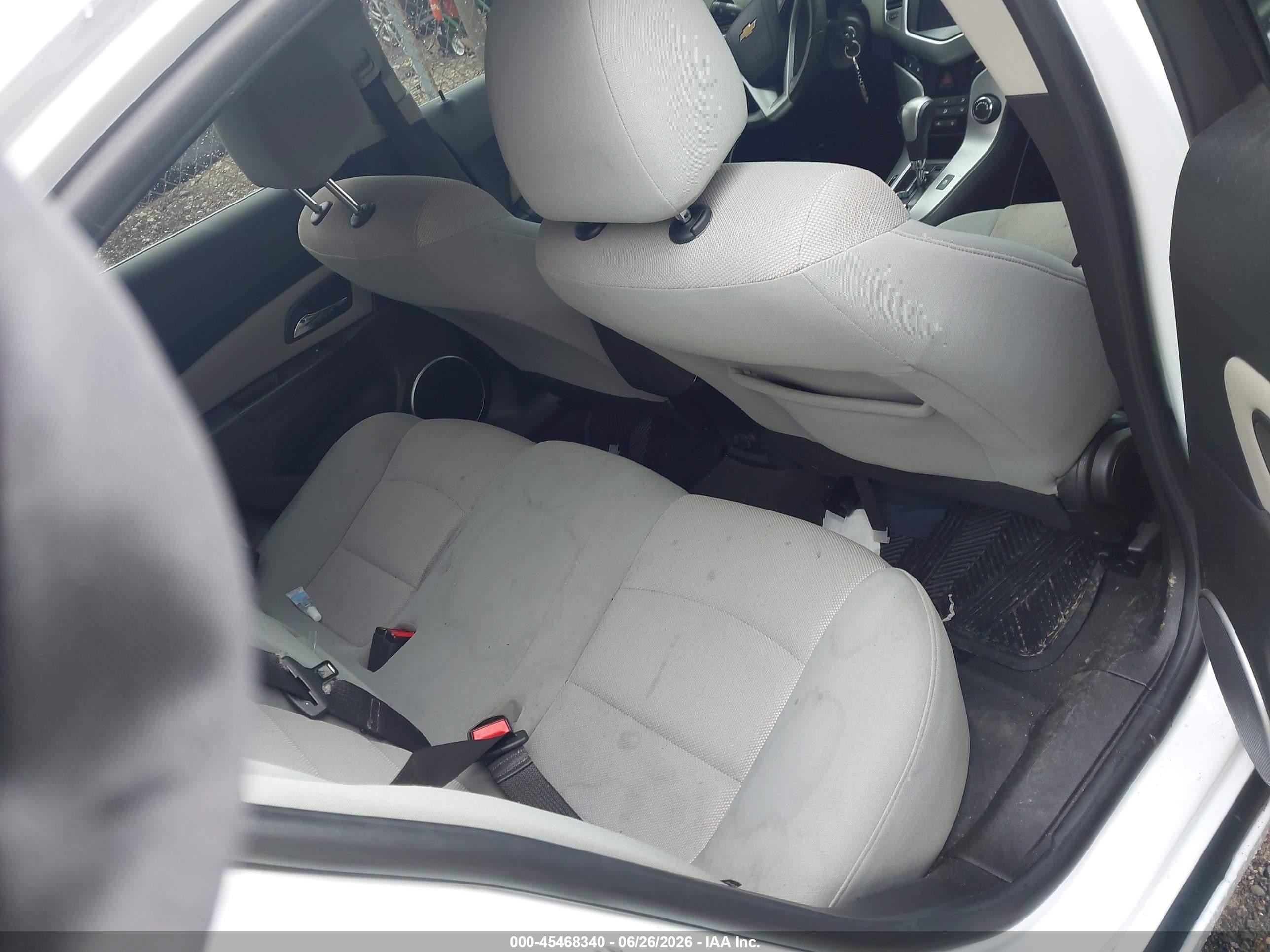 2014 Chevrolet Cruze 1lt Auto White vin: 1G1PC5SB6E7244129