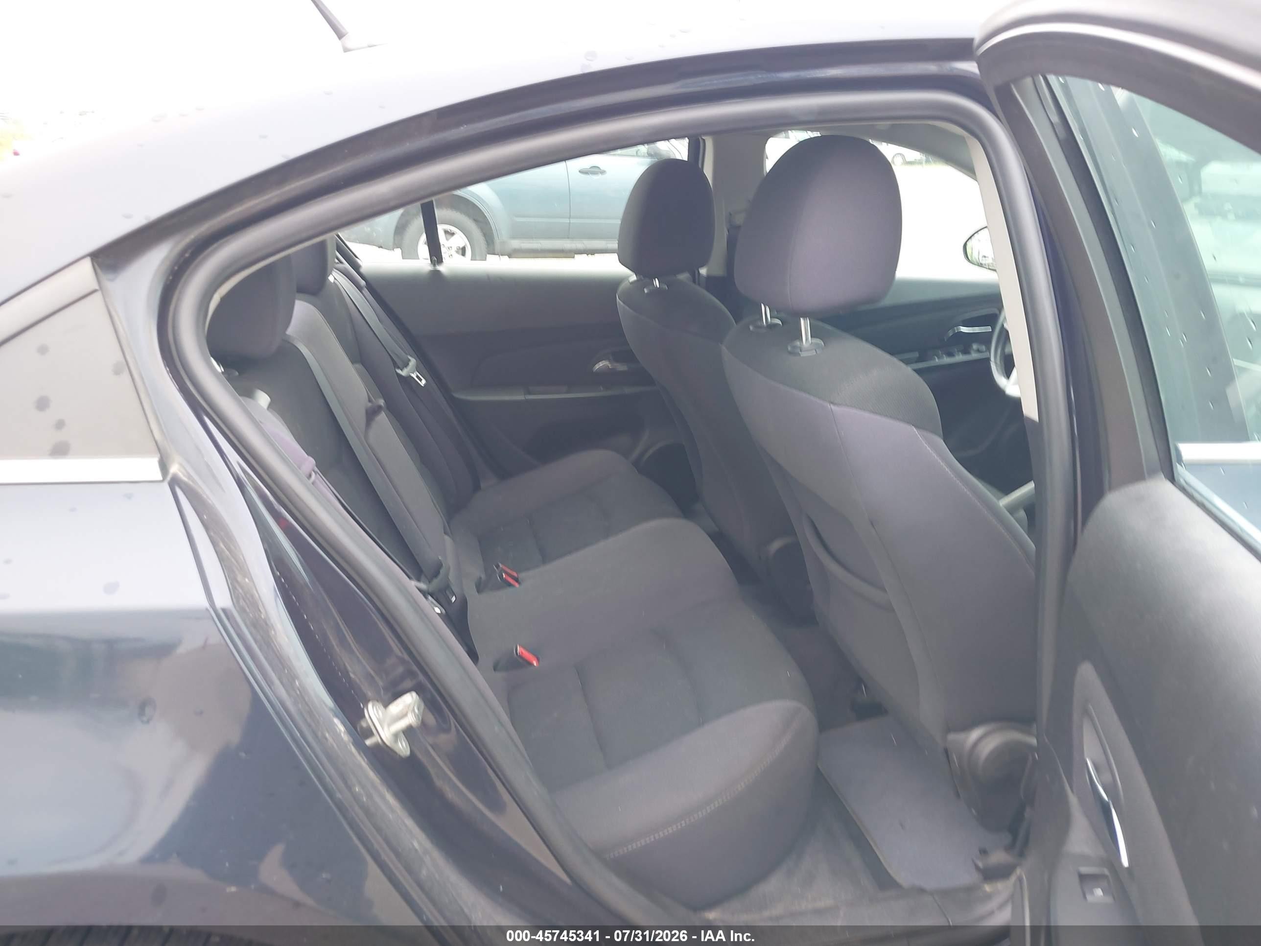 2014 Chevrolet Cruze 1lt Auto Black vin: 1G1PC5SB6E7270777