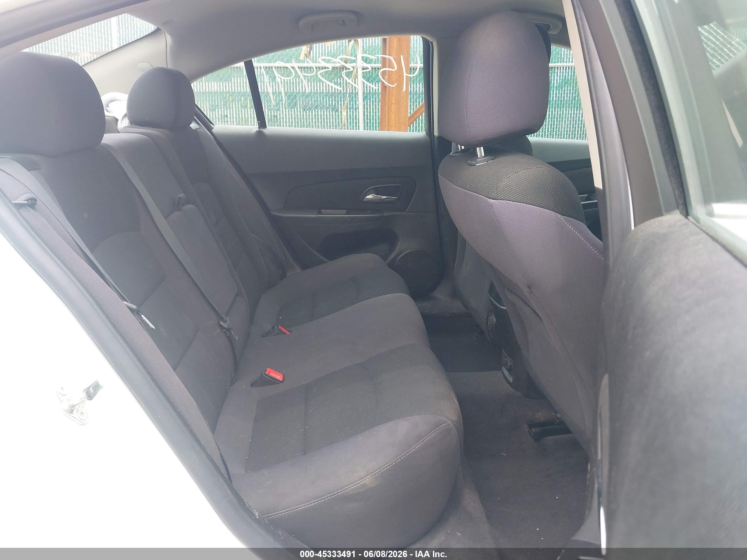 2014 Chevrolet Cruze 1lt Auto White vin: 1G1PC5SB6E7273937
