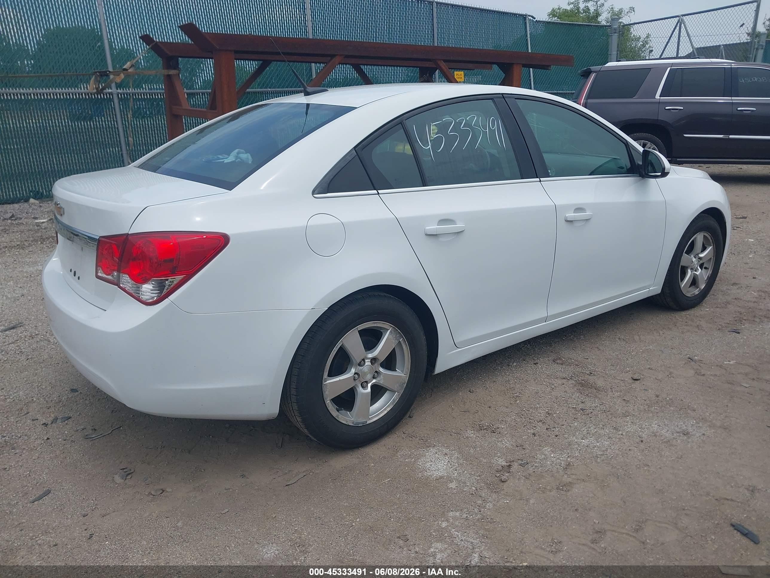 2014 Chevrolet Cruze 1lt Auto White vin: 1G1PC5SB6E7273937