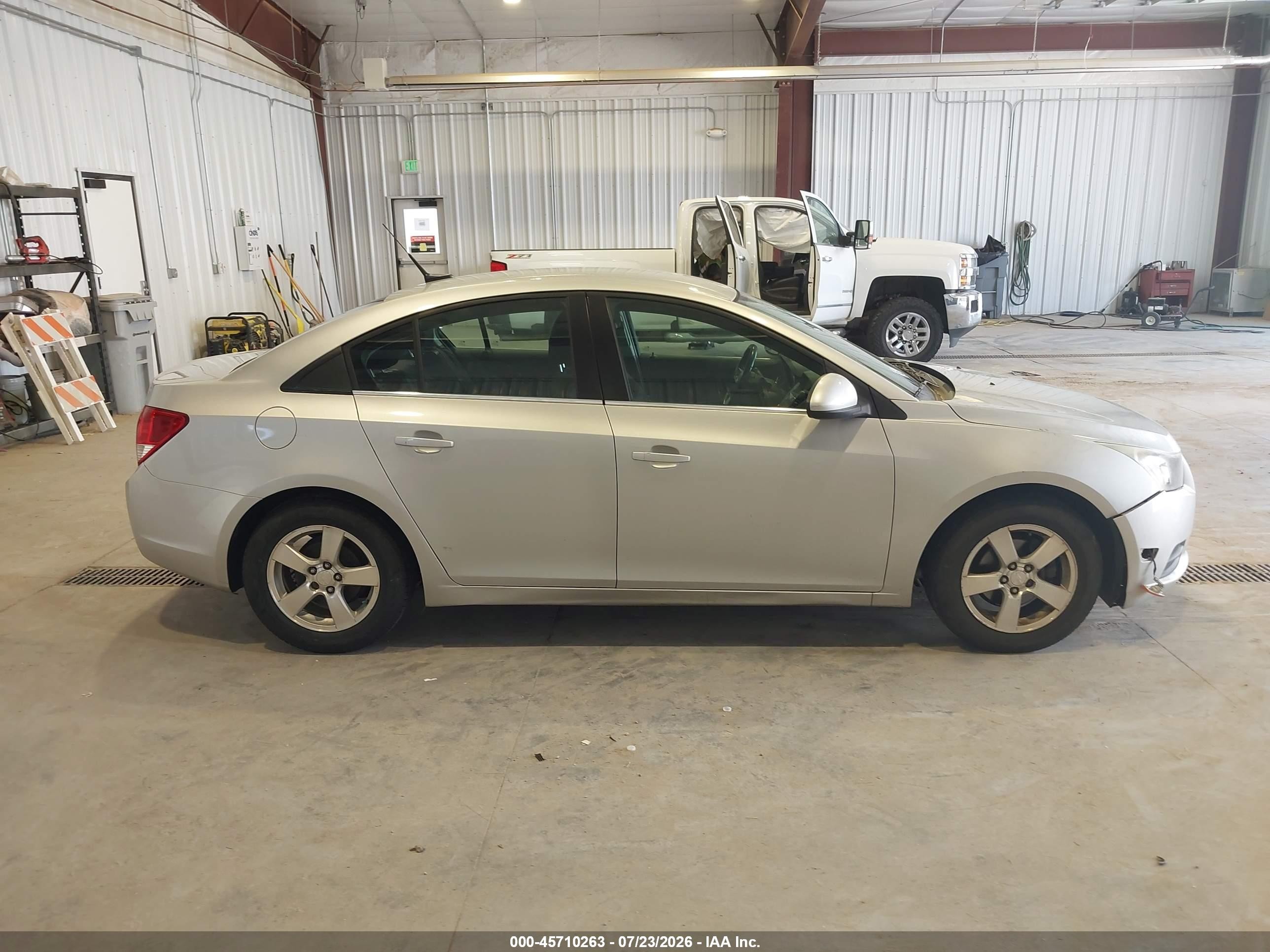 2014 Chevrolet Cruze 1lt Auto Silver vin: 1G1PC5SB6E7298031