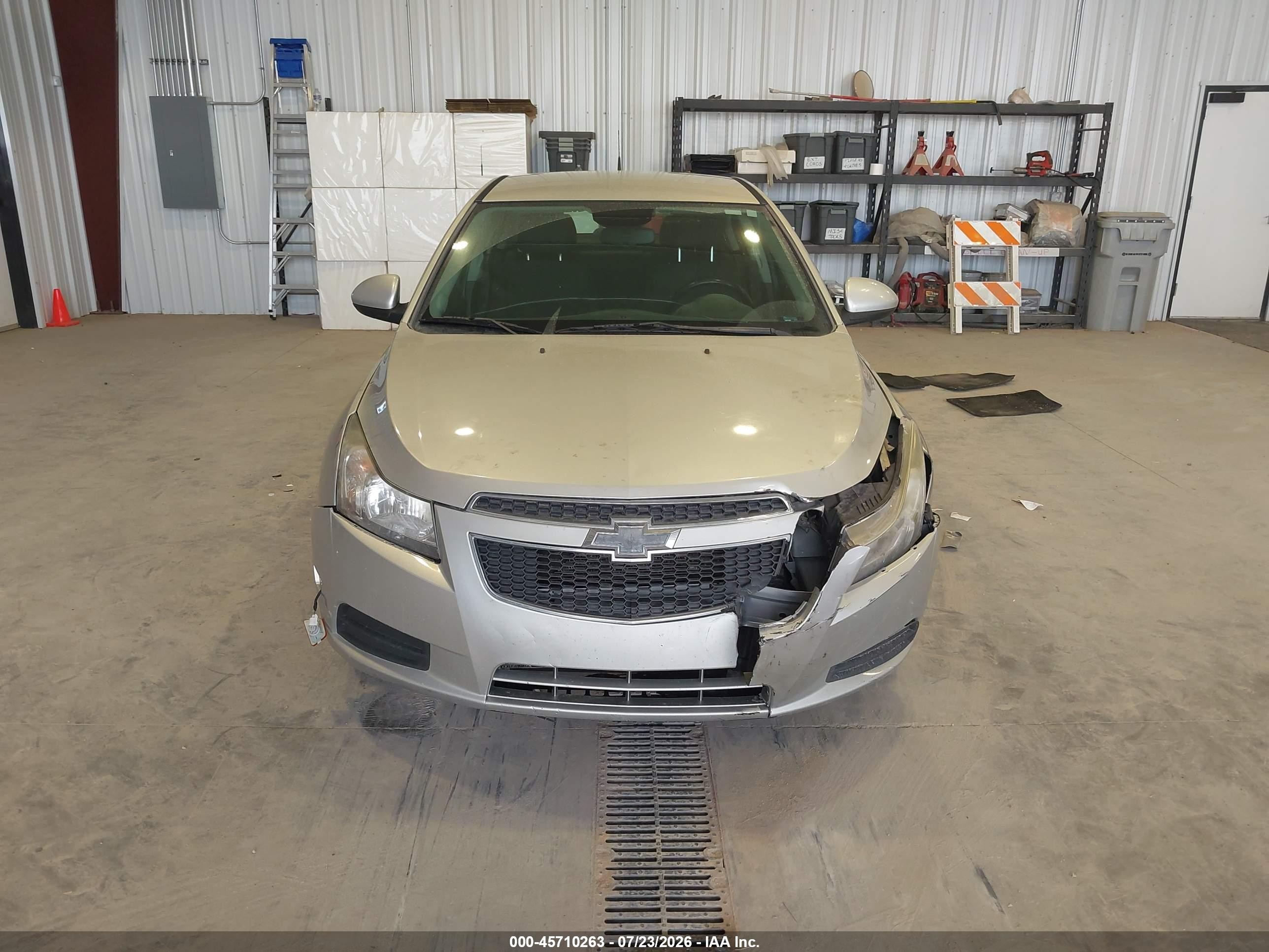 2014 Chevrolet Cruze 1lt Auto Silver vin: 1G1PC5SB6E7298031